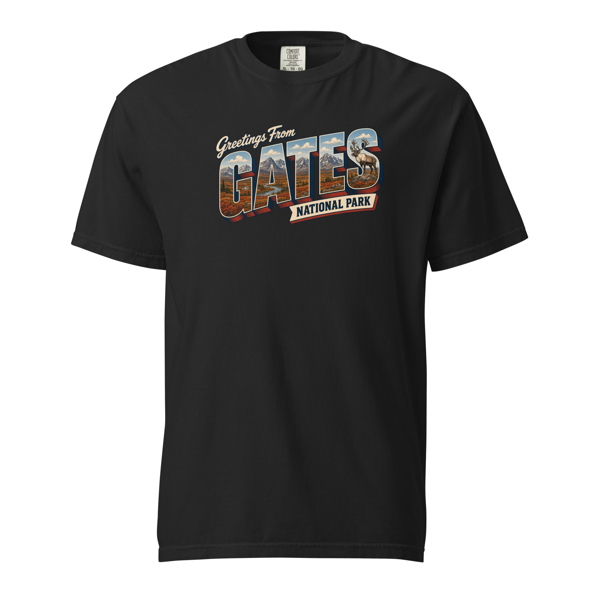 Gates of the Arctic National Park Postcard Tee - Image 2
