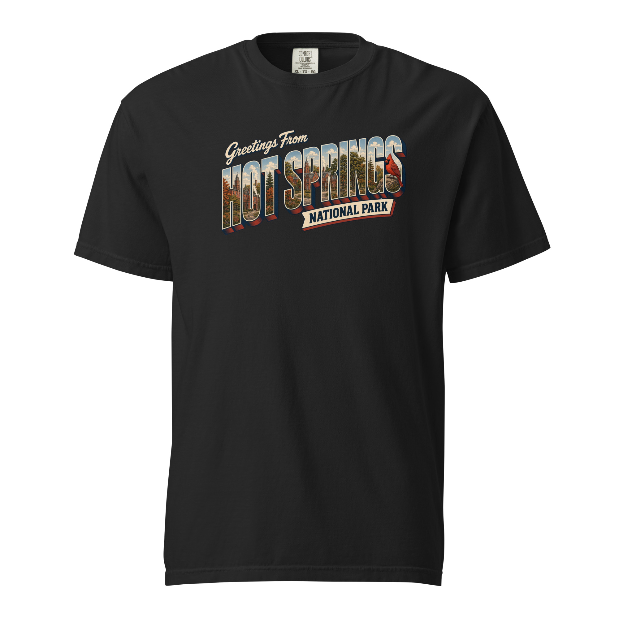 Hot Springs National Park Postcard Tee - Image 2