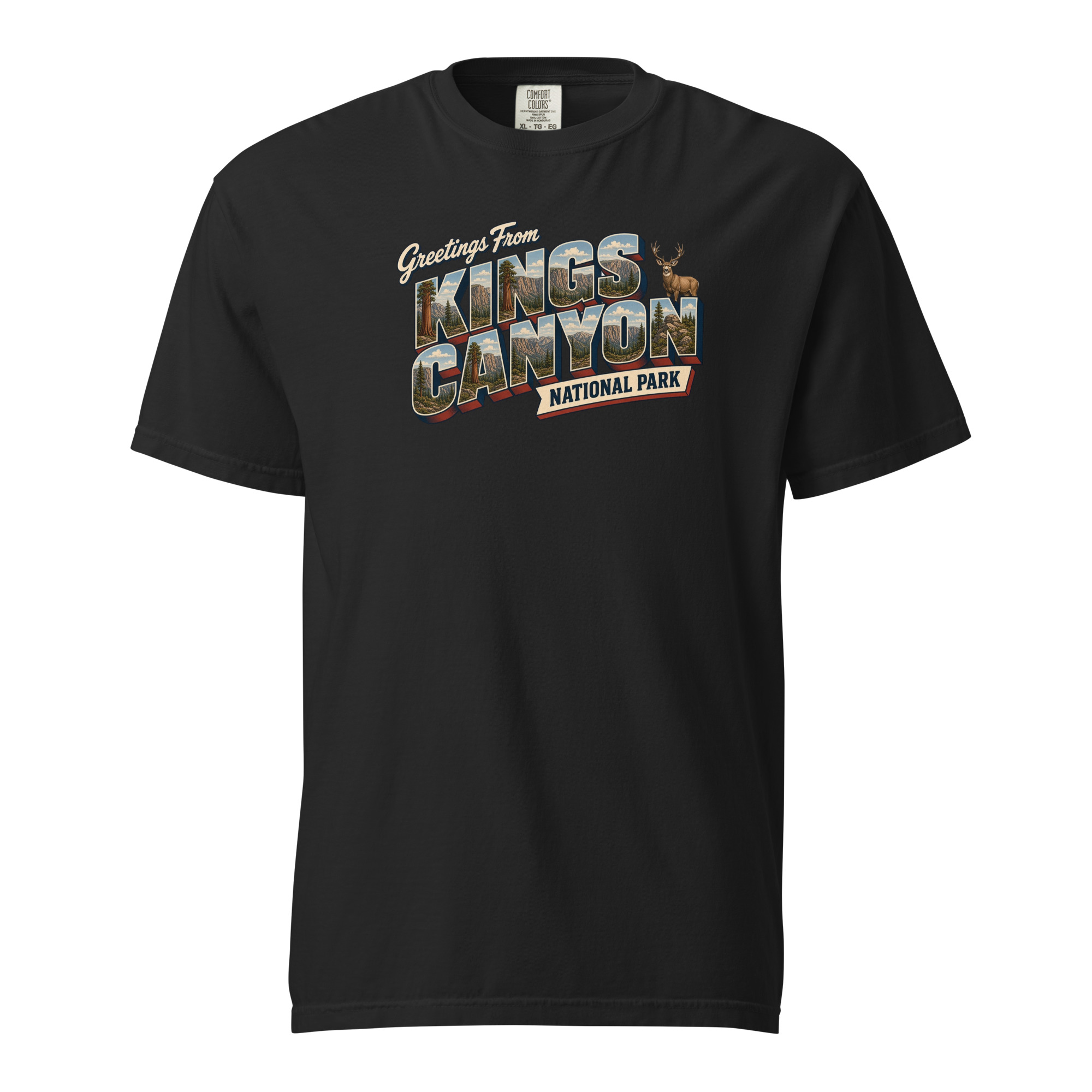 Kings Canyon National Park Postcard Tee - Image 2