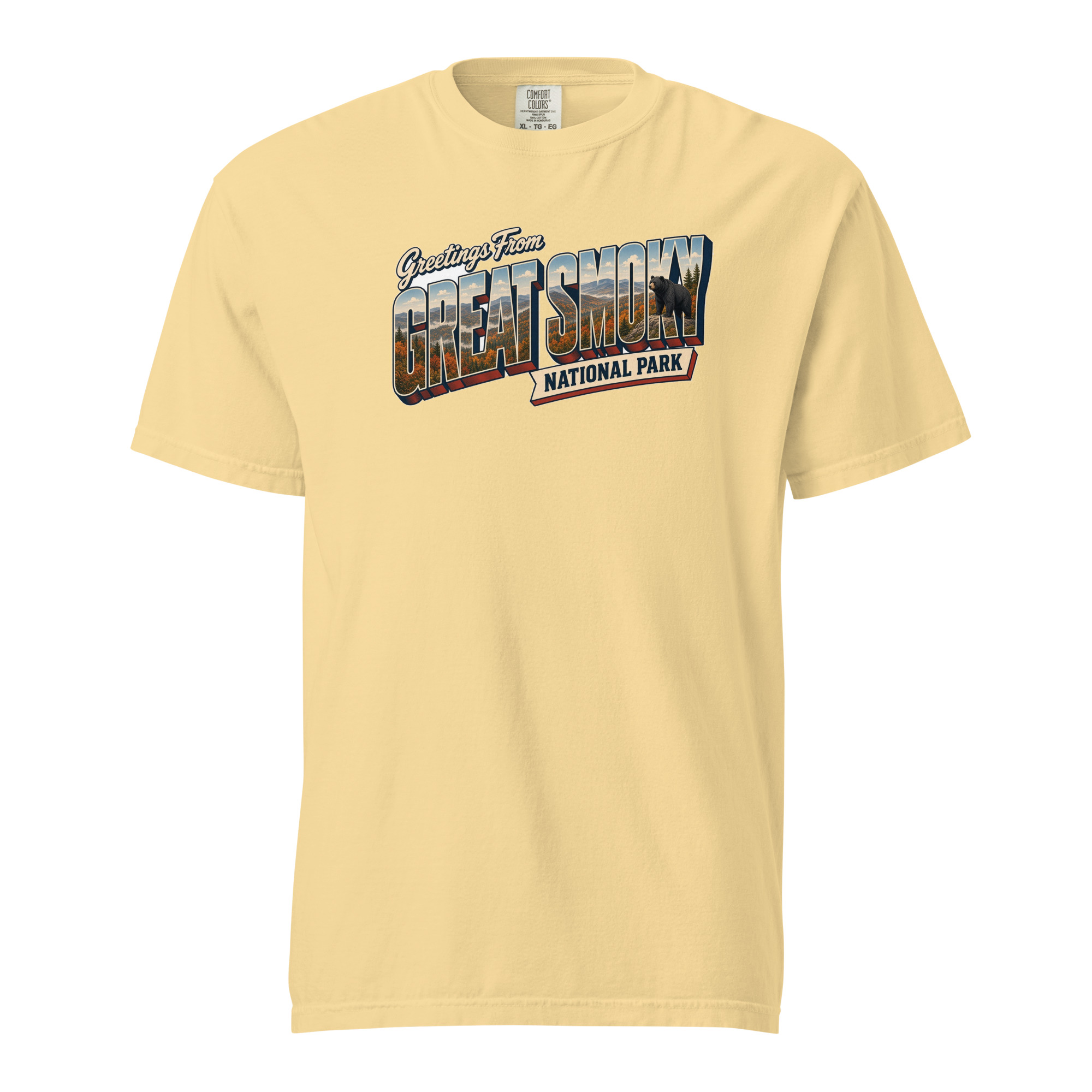Great Smoky Mountains National Park Postcard Tee - Image 8