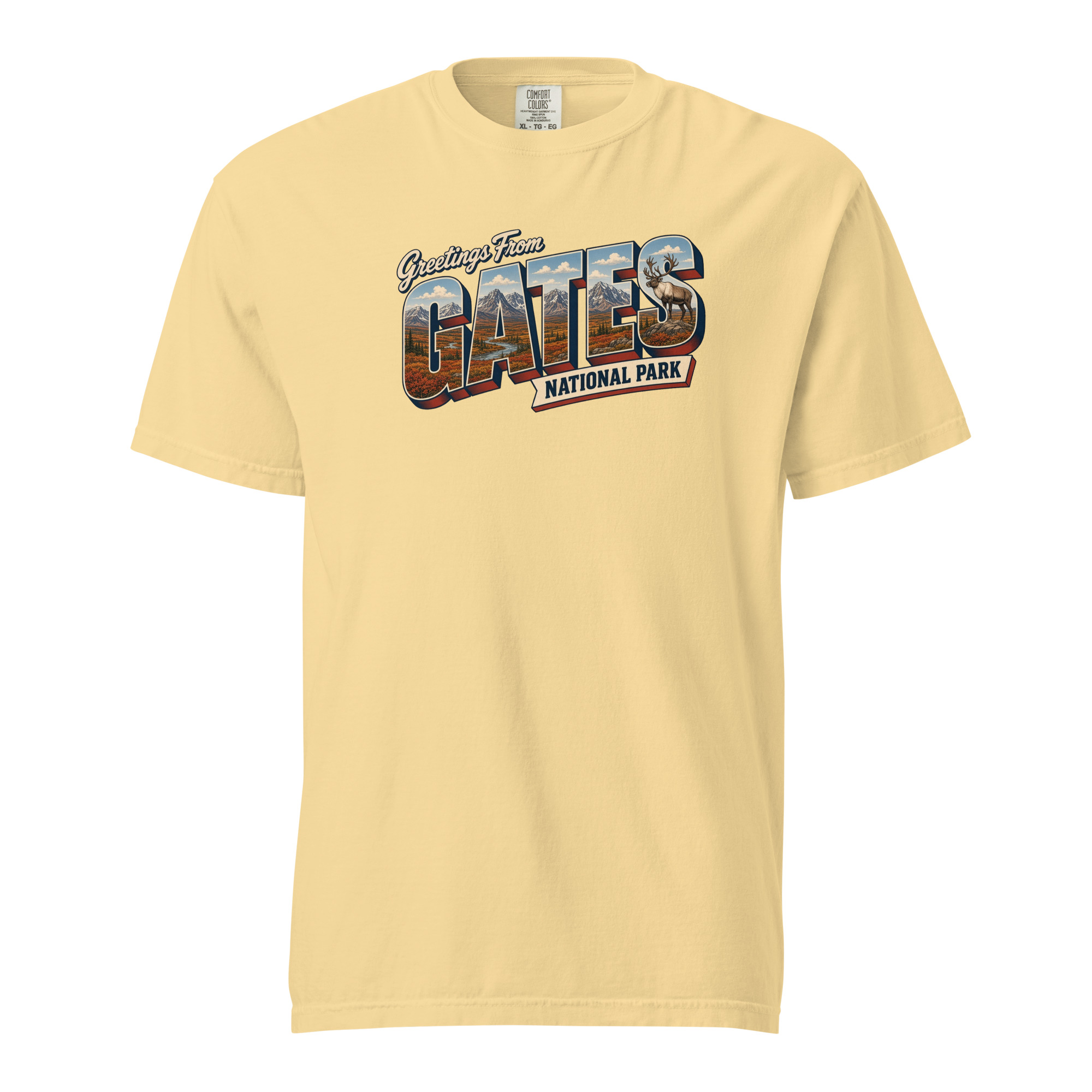 Gates of the Arctic National Park Postcard Tee - Image 8