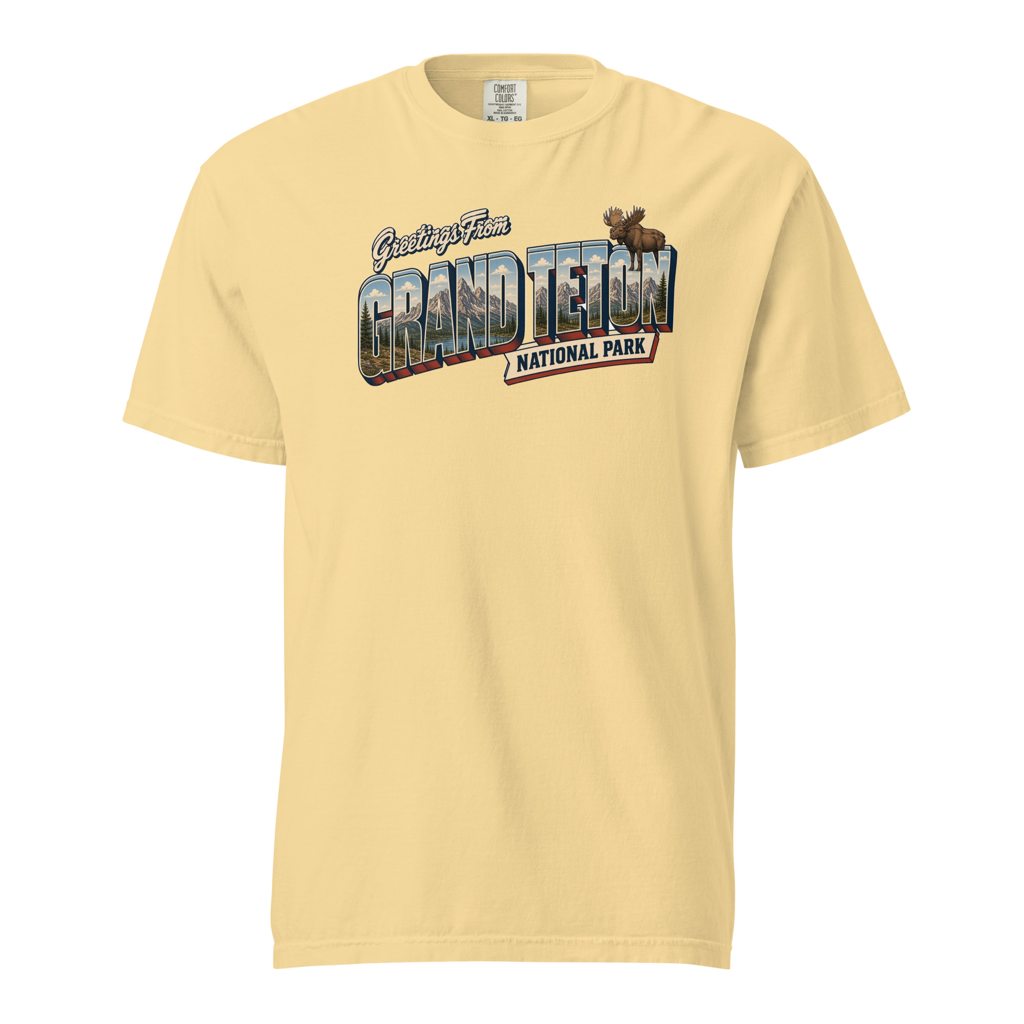 Grand Teton National Park Postcard Tee - Image 8