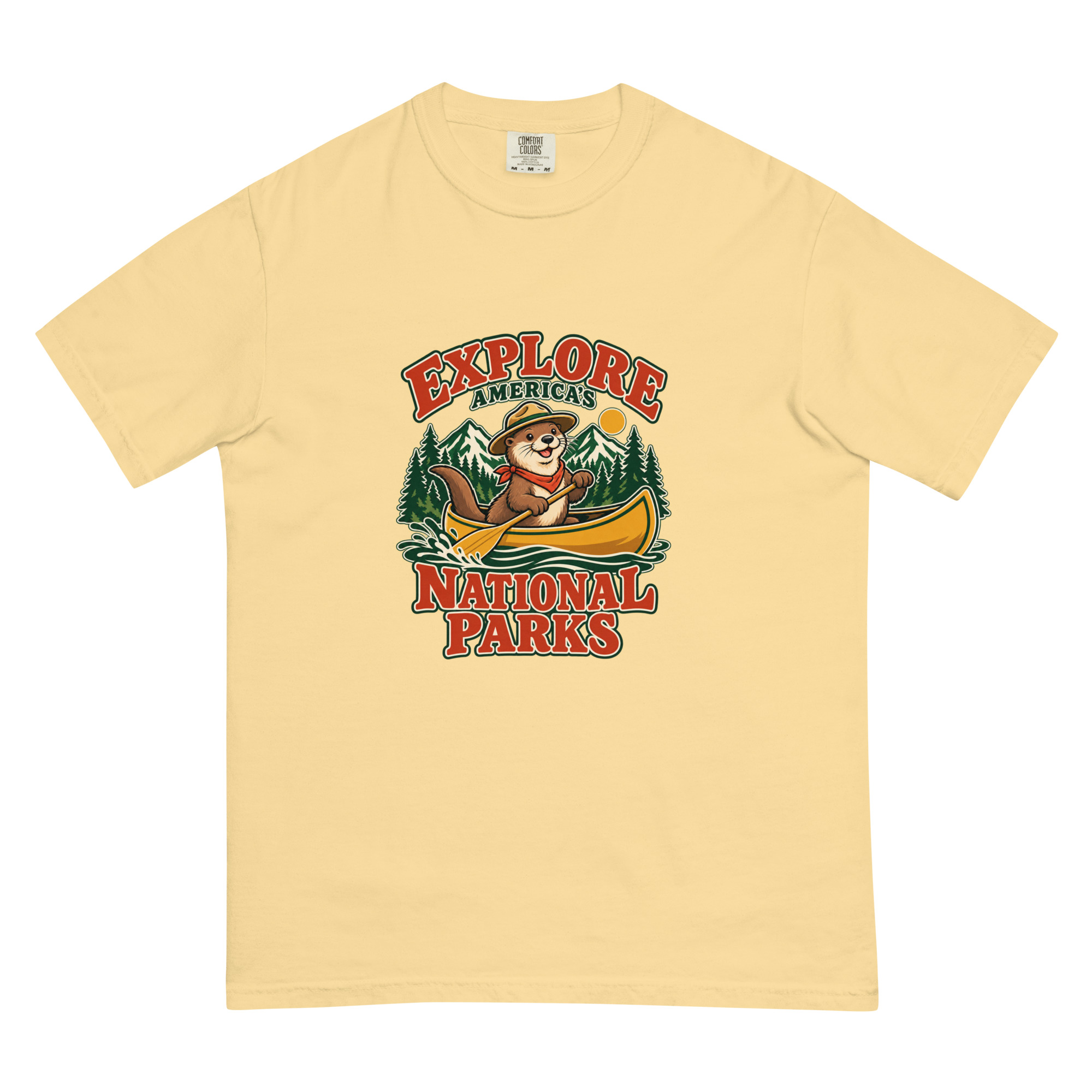Explore America's National Parks Otter Tee - Image 8