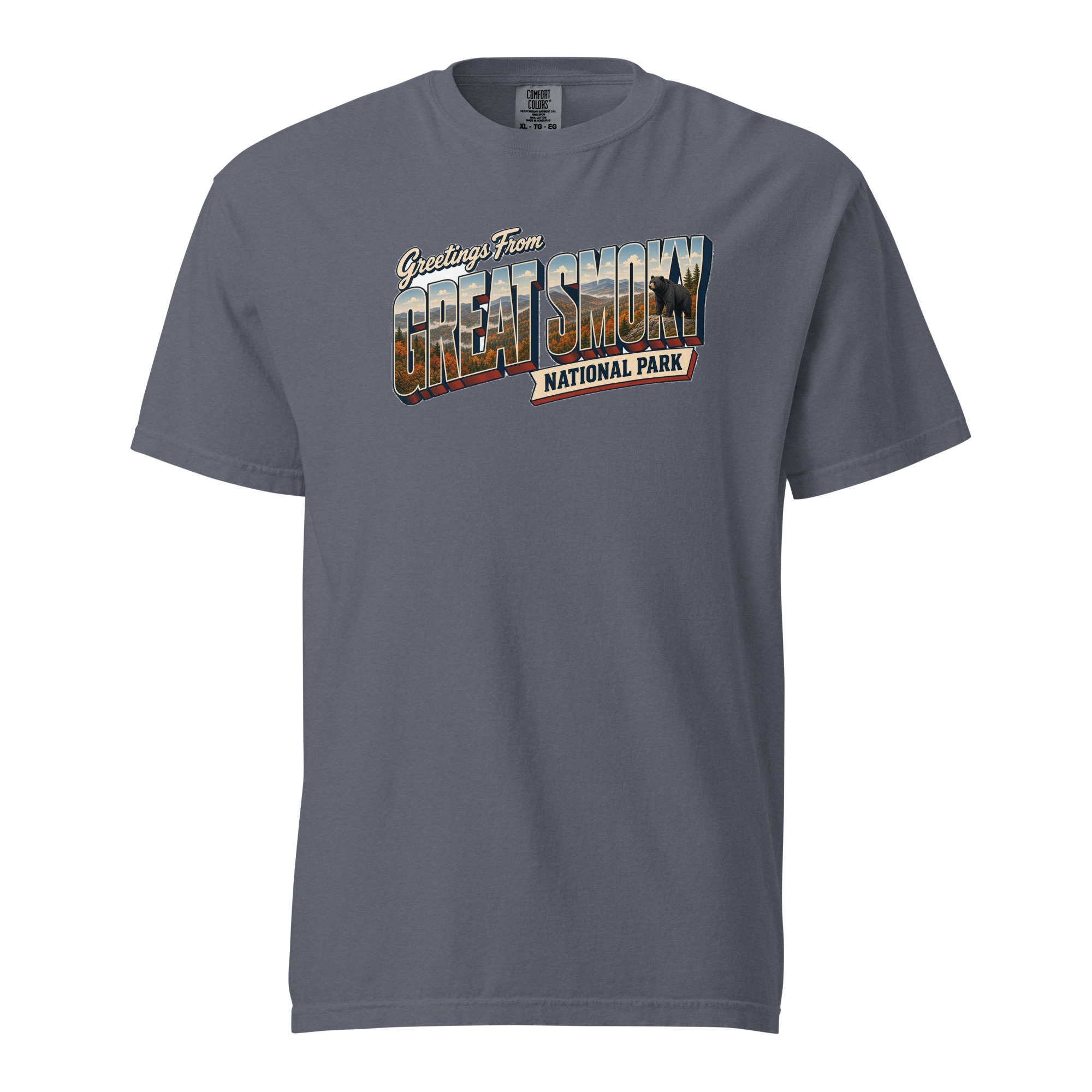 Great Smoky Mountains National Park Postcard Tee - Image 6
