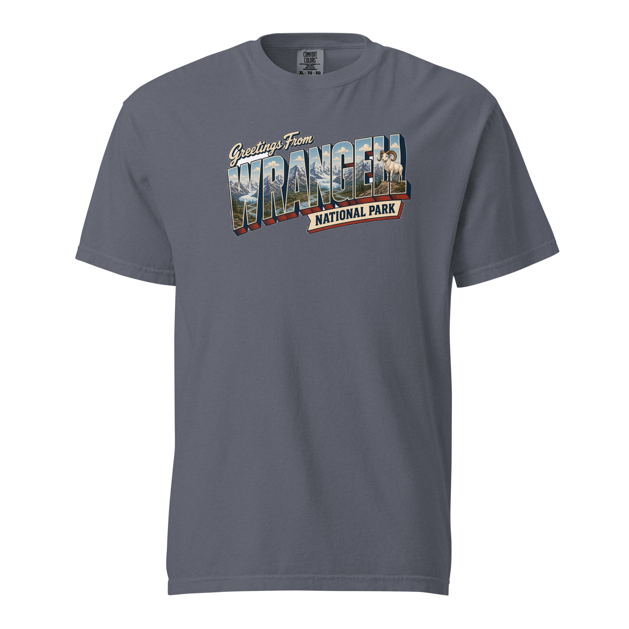 Wrangell–St. Elias National Park Postcard Tee - Image 5