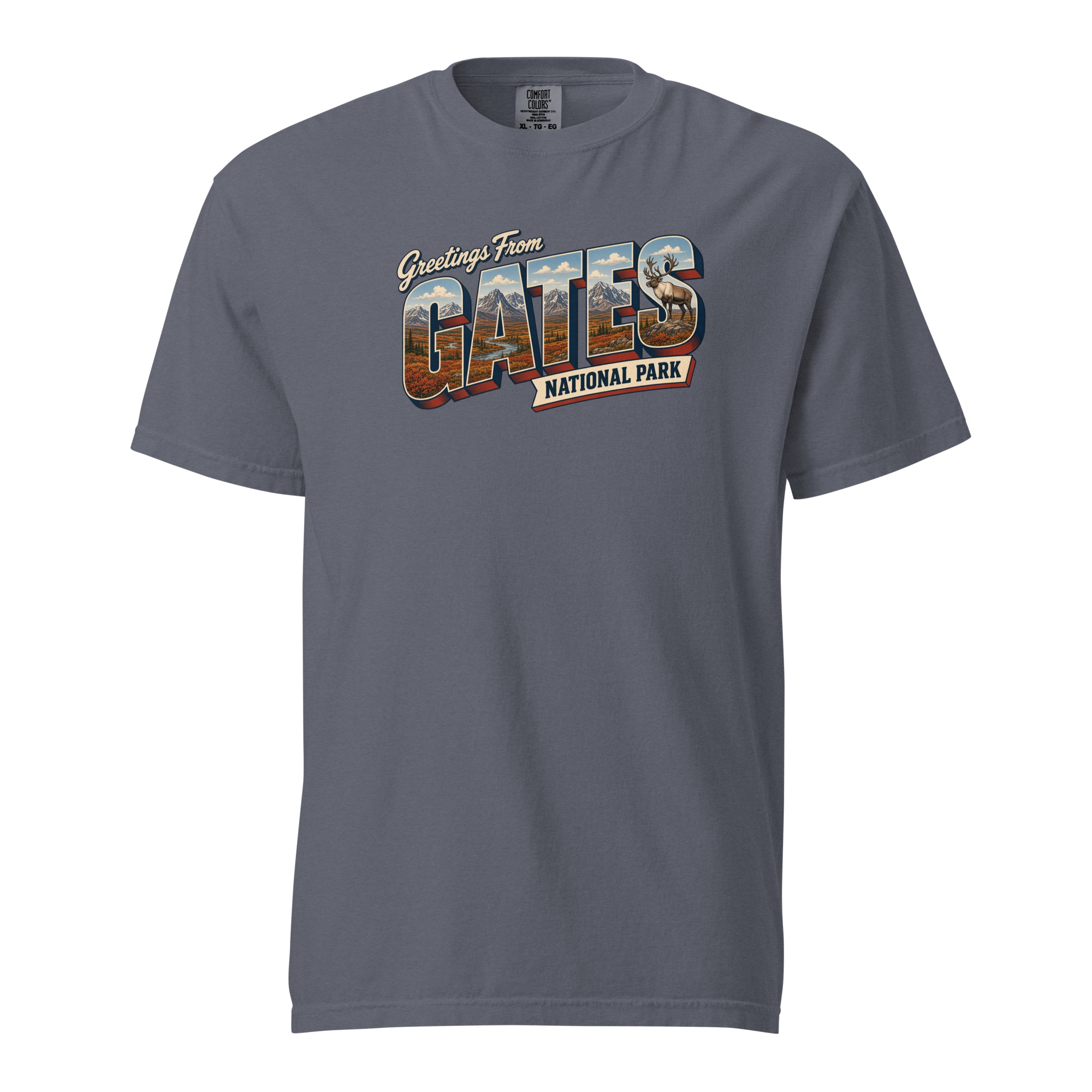 Gates of the Arctic National Park Postcard Tee - Image 6