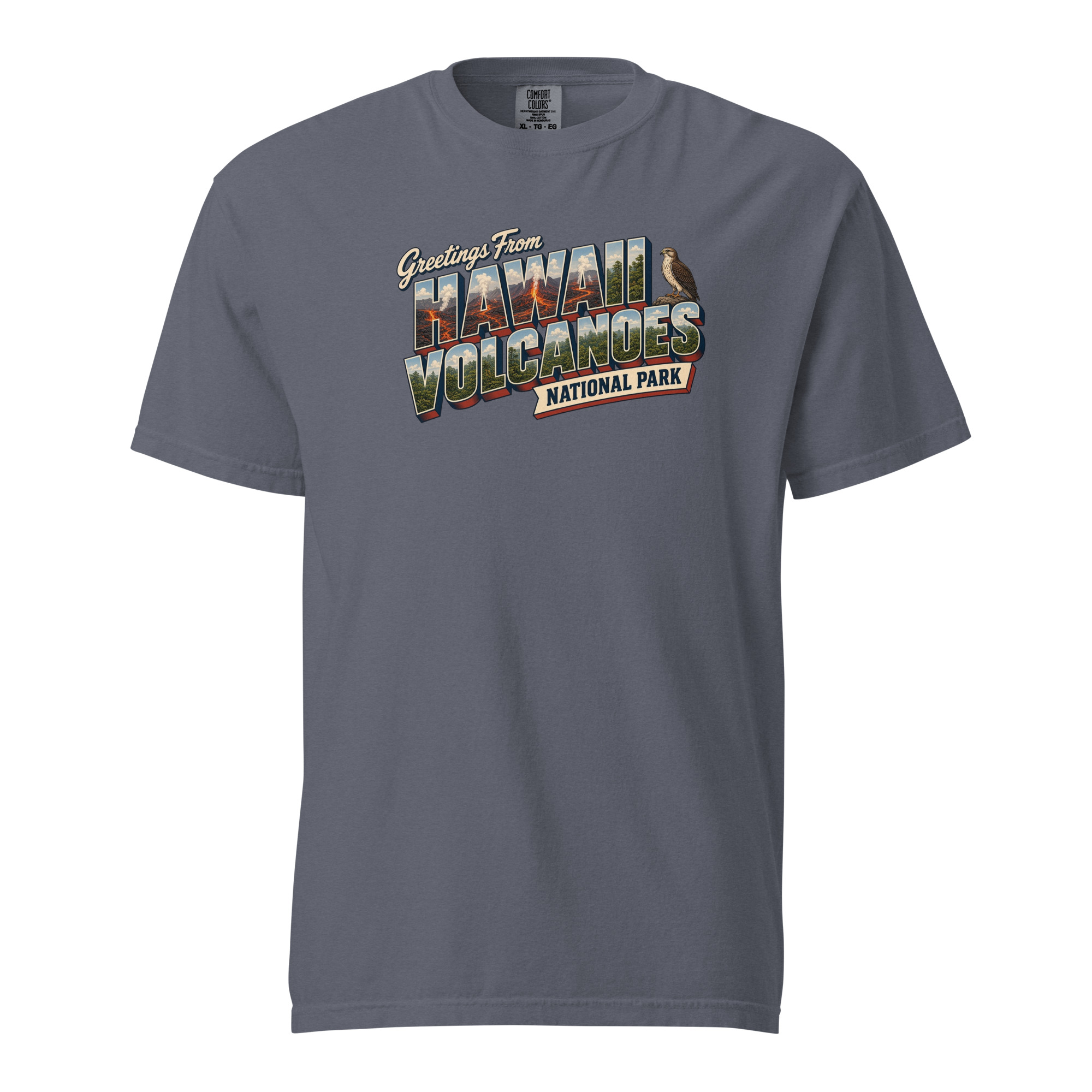 Hawaiʻi Volcanoes National Park Postcard Tee - Image 6