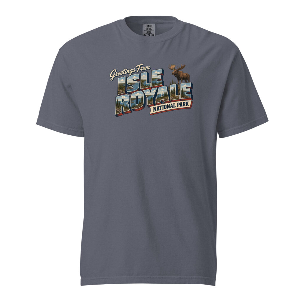 Isle Royale National Park Postcard Tee