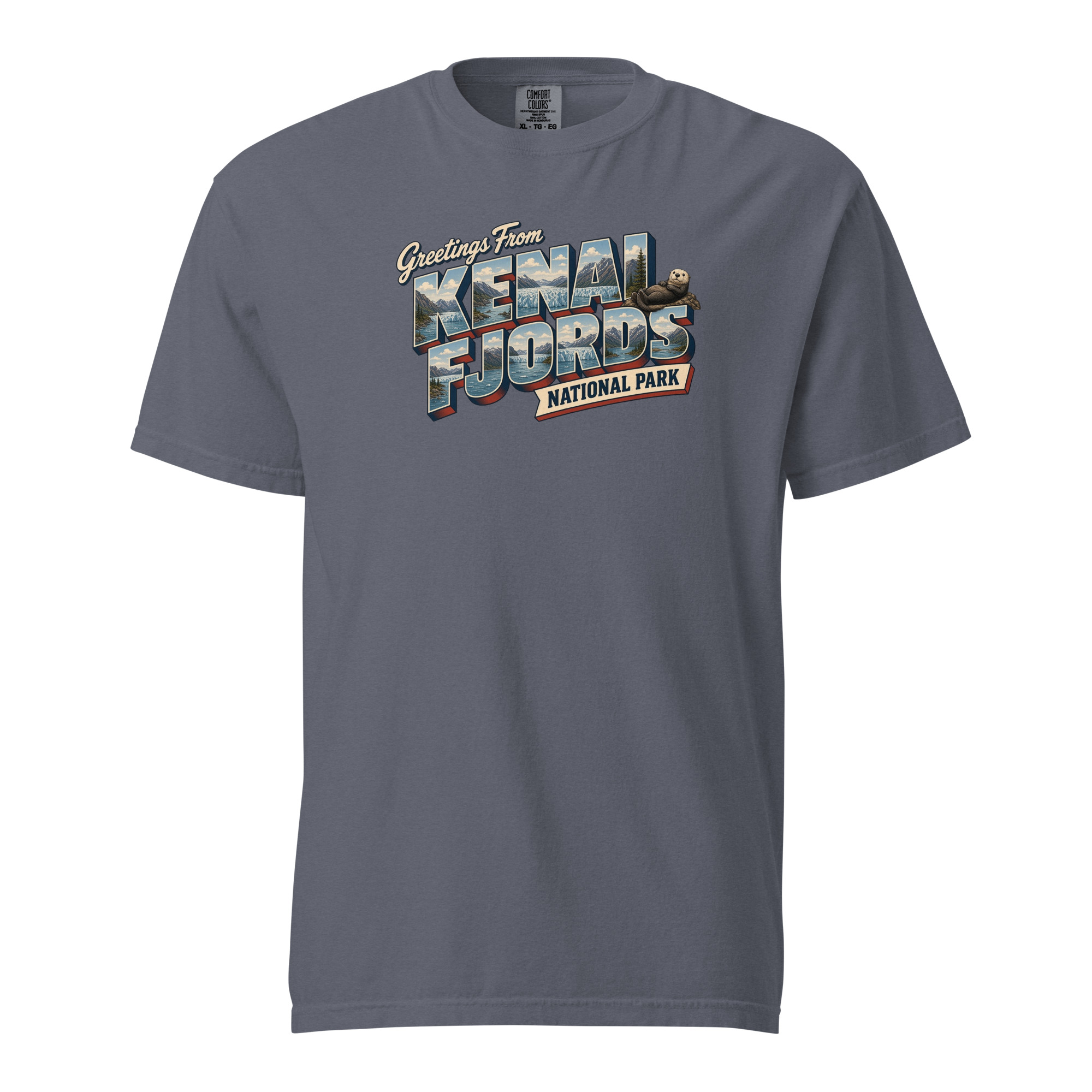Kenai Fjords National Park Postcard Tee