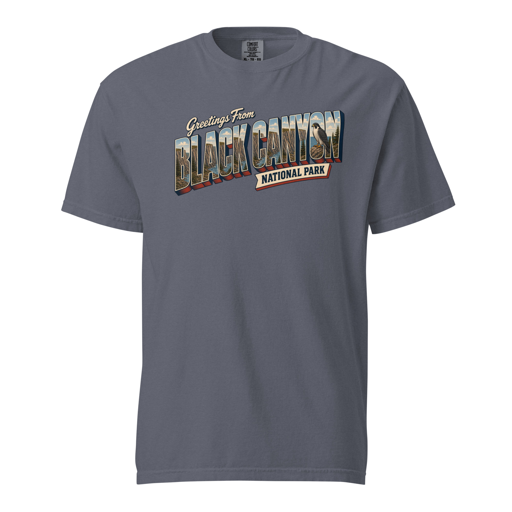 Black Canyon of the Gunnison National Park Postcard Tee