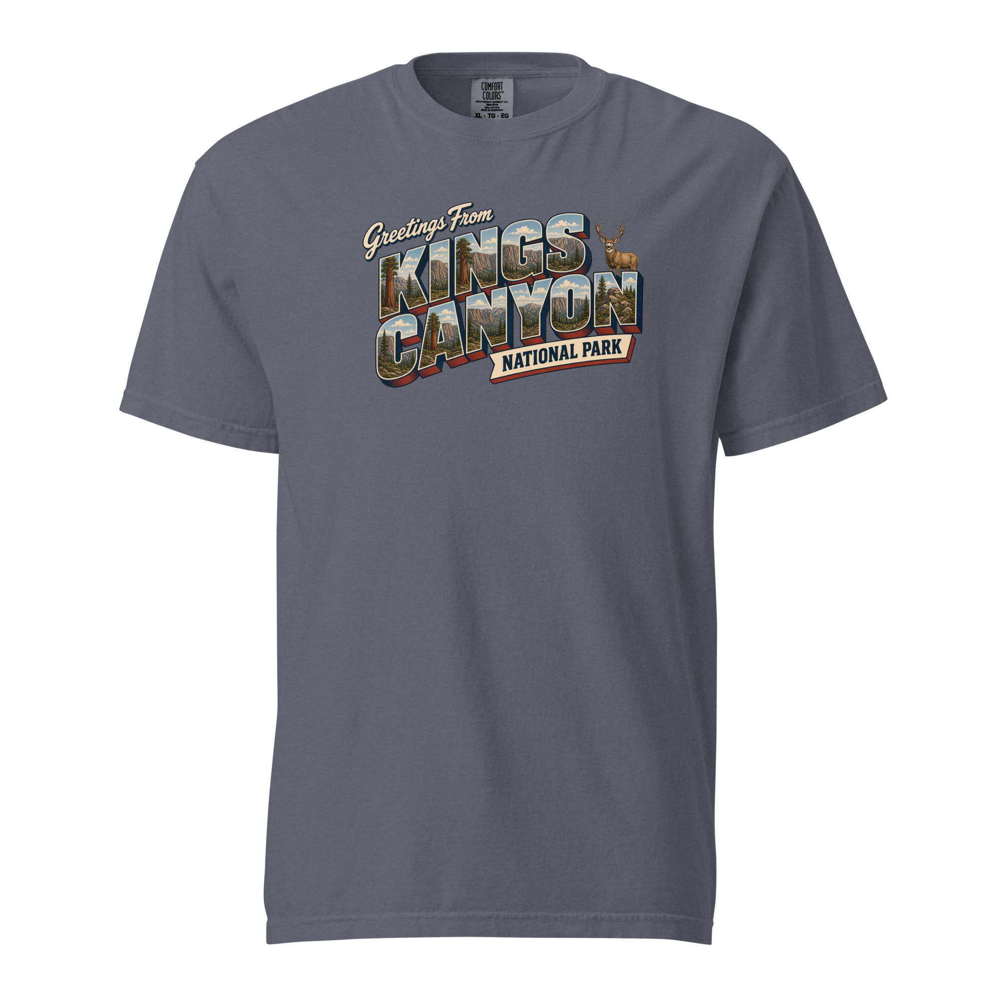 Kings Canyon National Park Postcard Tee - Image 5