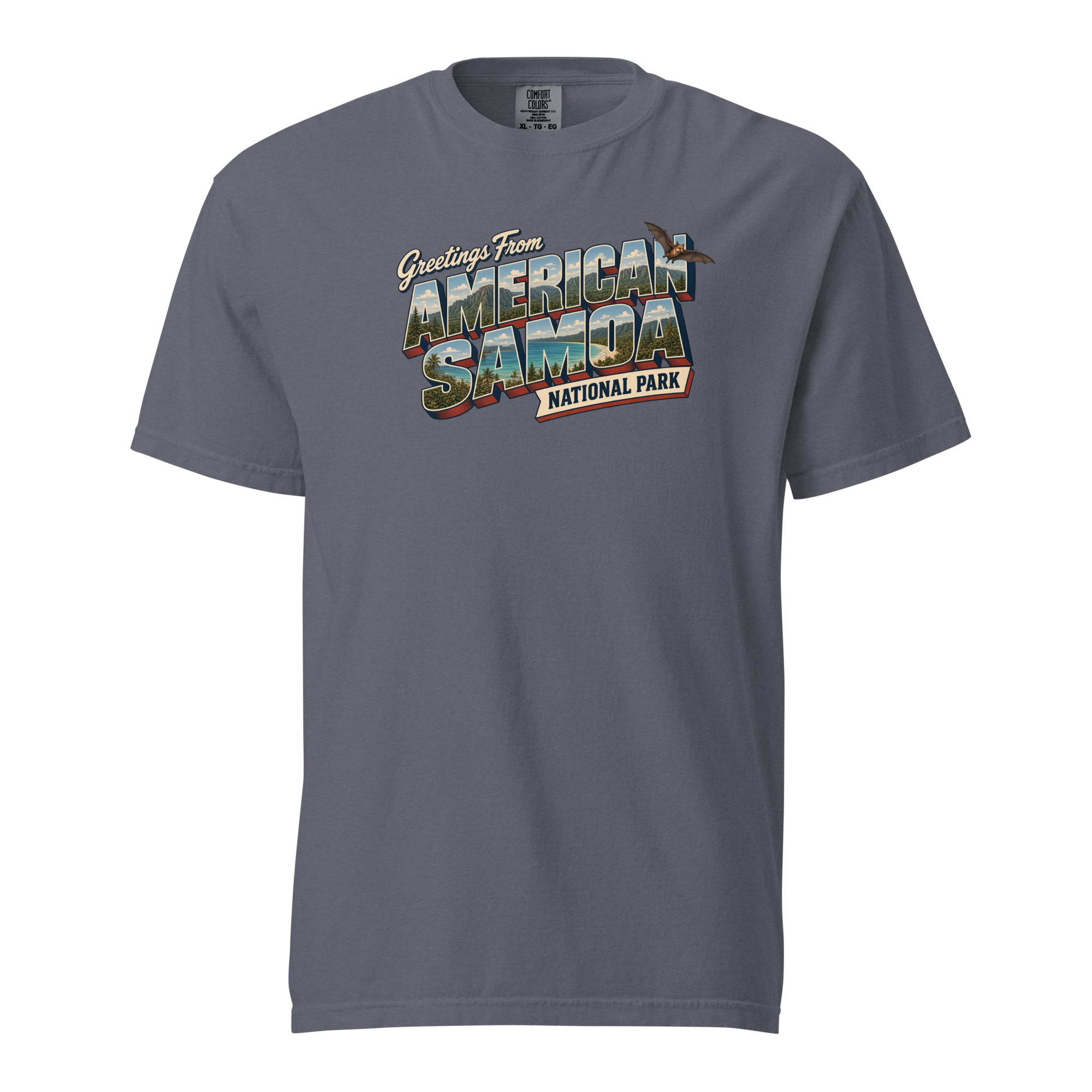 American Samoa National Park Postcard Tee - Image 6