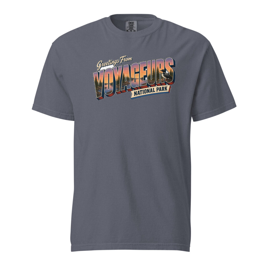 Voyageurs National Park Postcard Tee