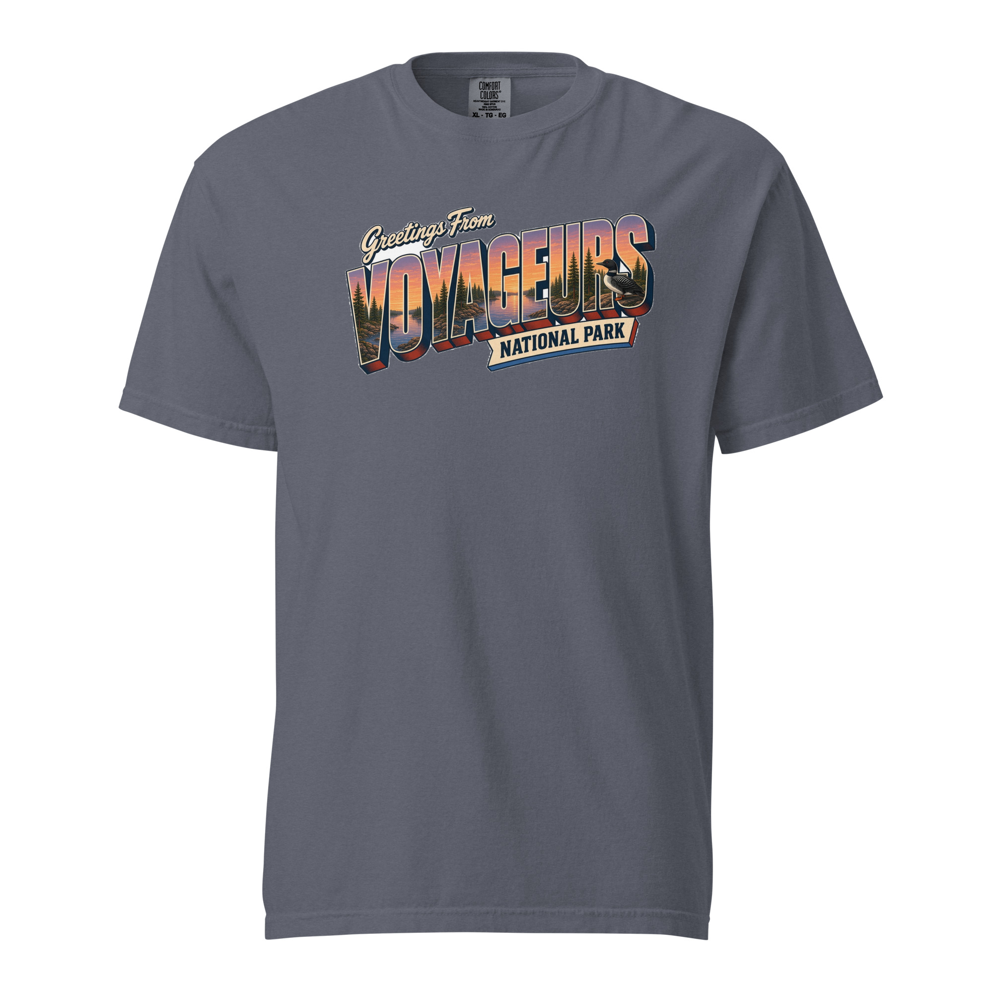Voyageurs National Park Postcard Tee