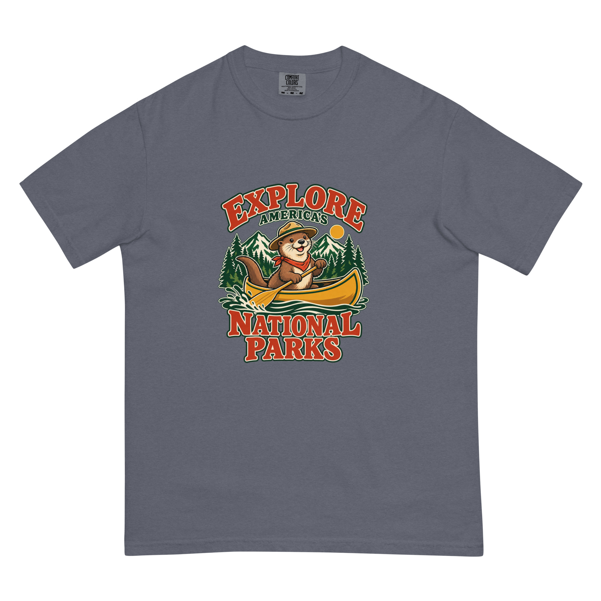 Explore America's National Parks Otter Tee - Image 5