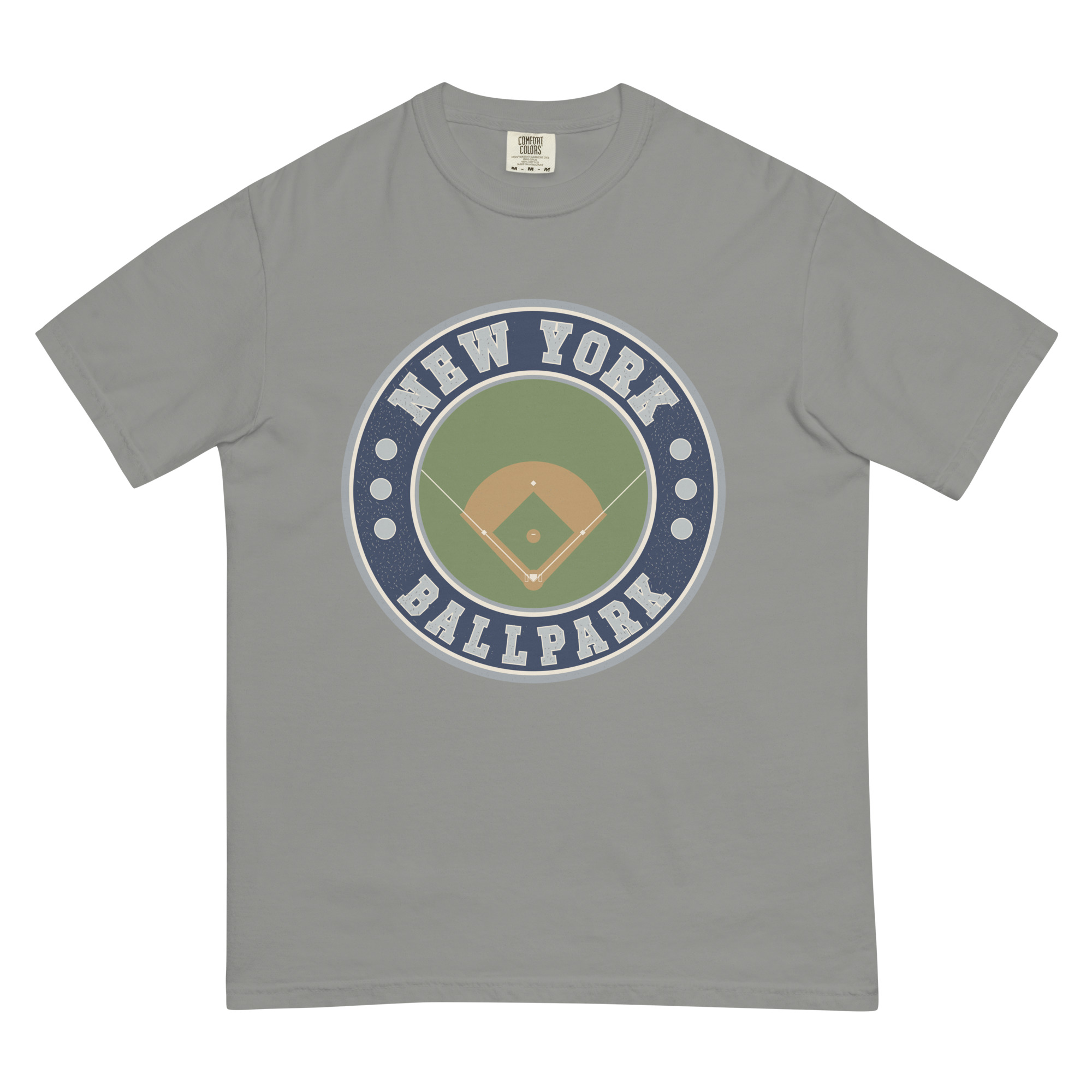 New York Bronx Our First Visit Stamp Tee - Image 2