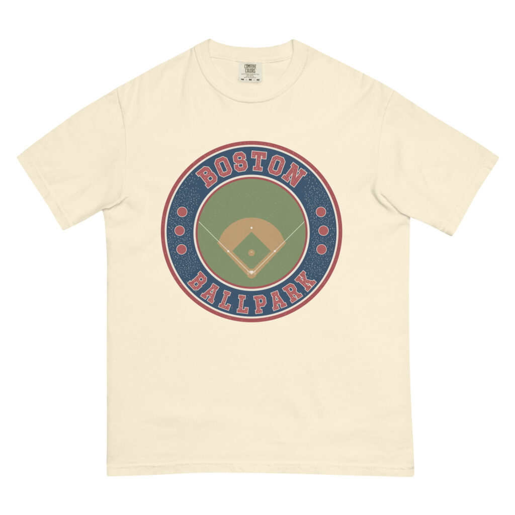 Boston Our First Visit Stamp Tee