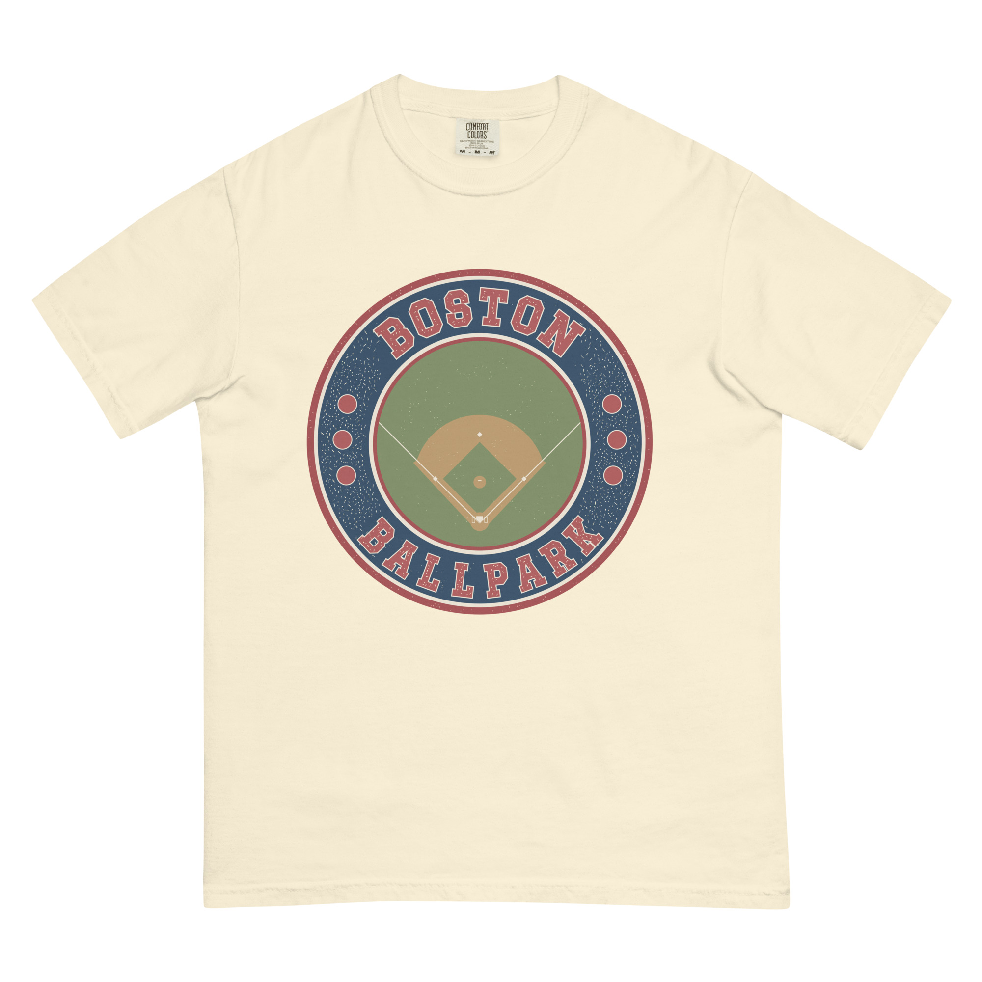 Boston Our First Visit Stamp Tee