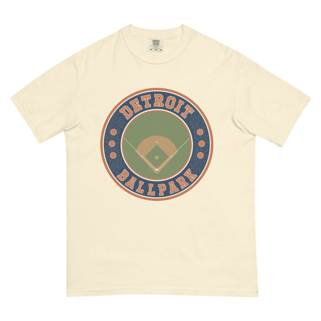 Detroit Our First Visit Stamp Tee