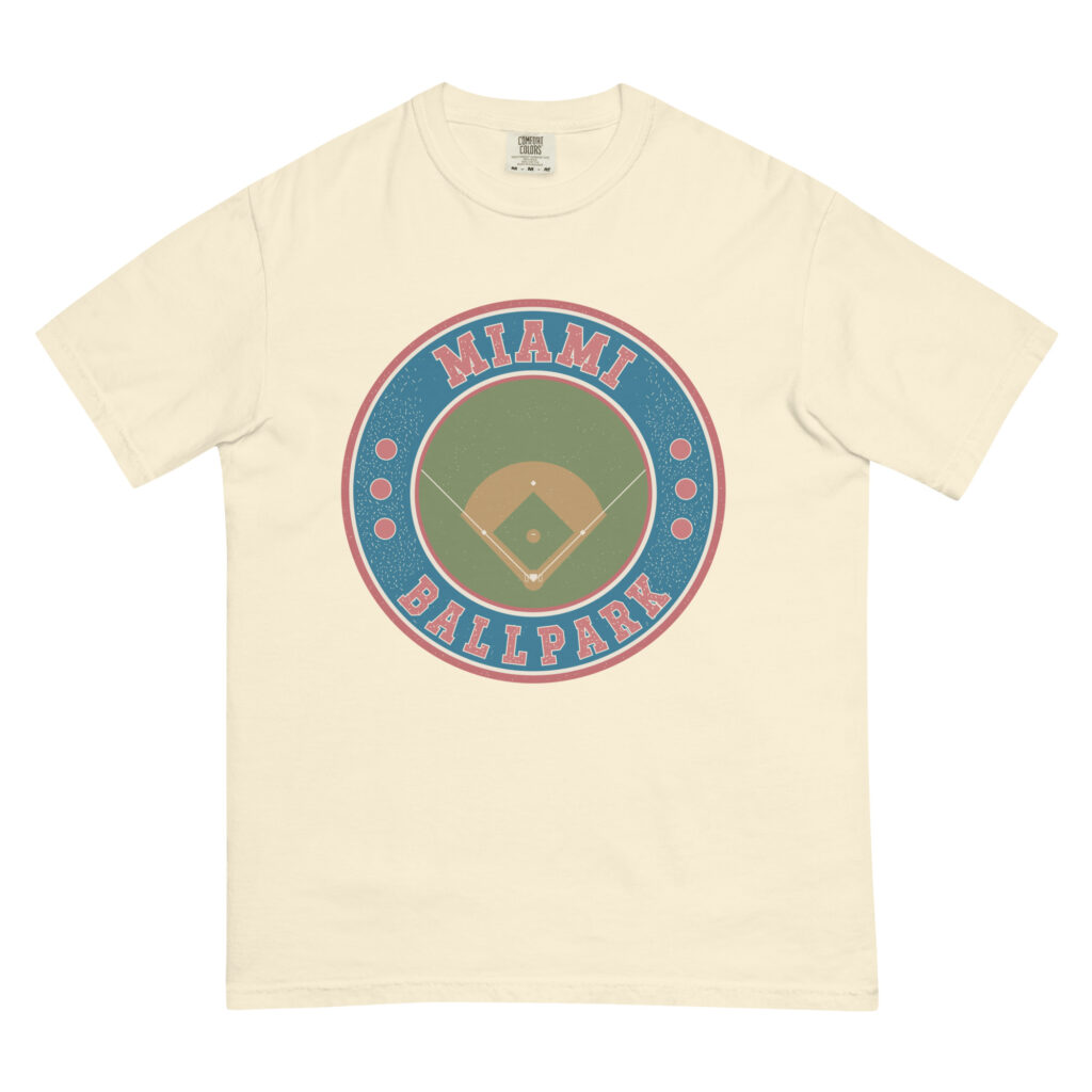 Miami Our First Visit Stamp Tee