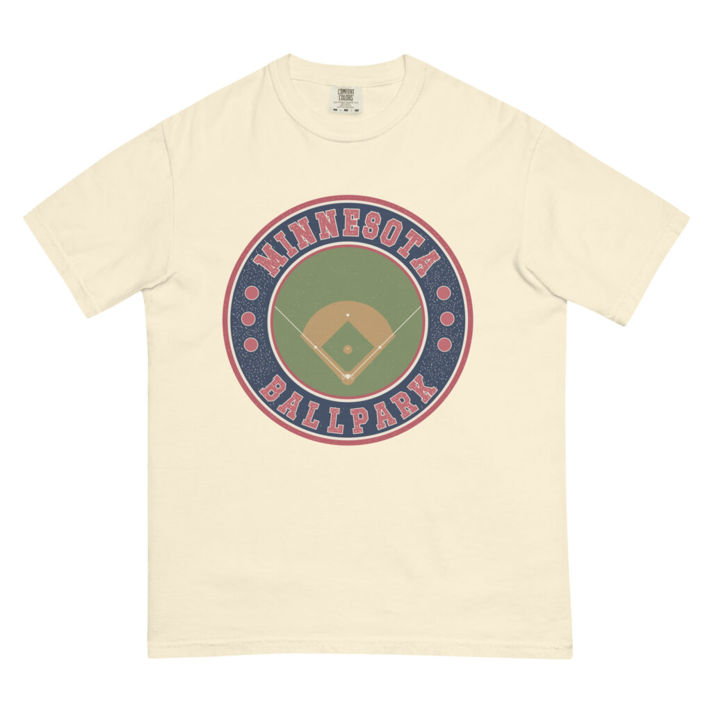 Minneapolis Our First Visit Stamp Tee