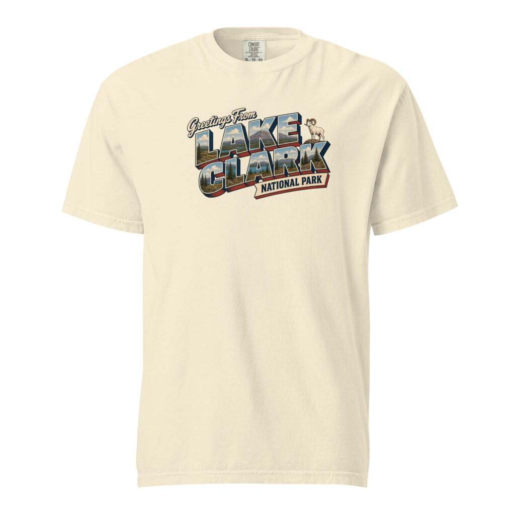 Lake Clark National Park Postcard Tee