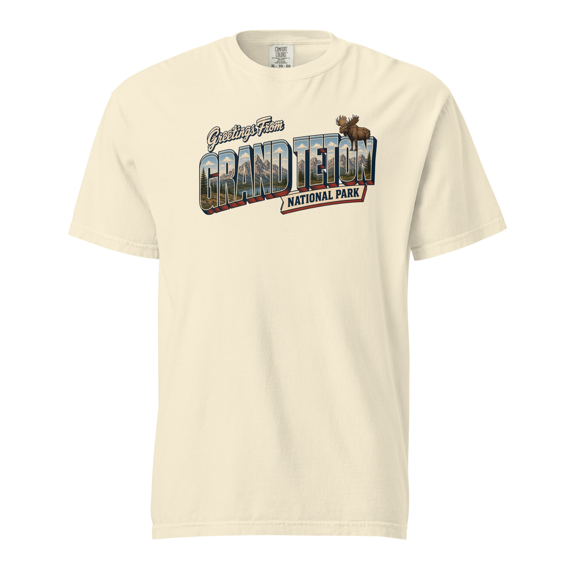 Grand Teton National Park Postcard Tee - Image 9