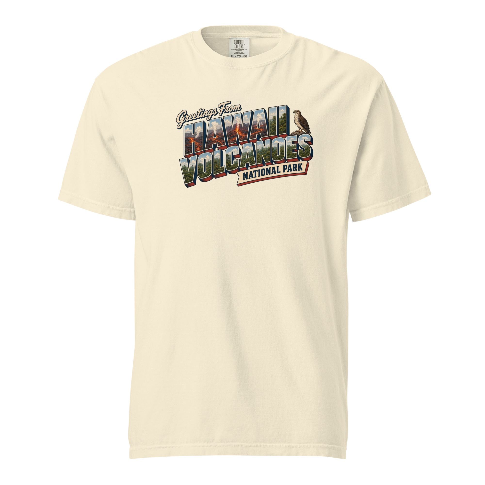 Hawaiʻi Volcanoes National Park Postcard Tee - Image 9
