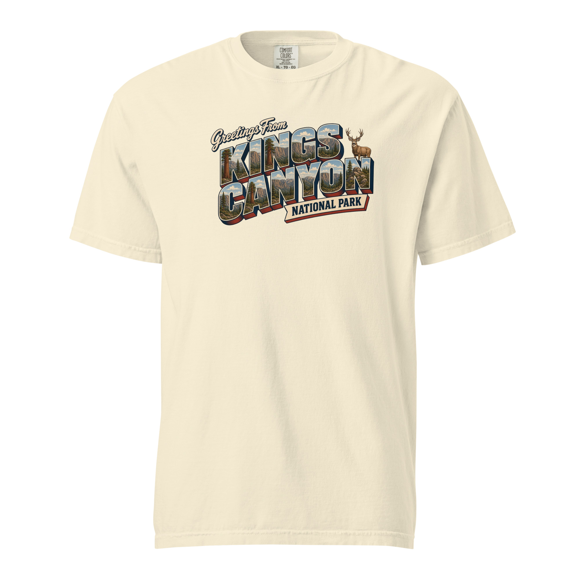 Kings Canyon National Park Postcard Tee - Image 9