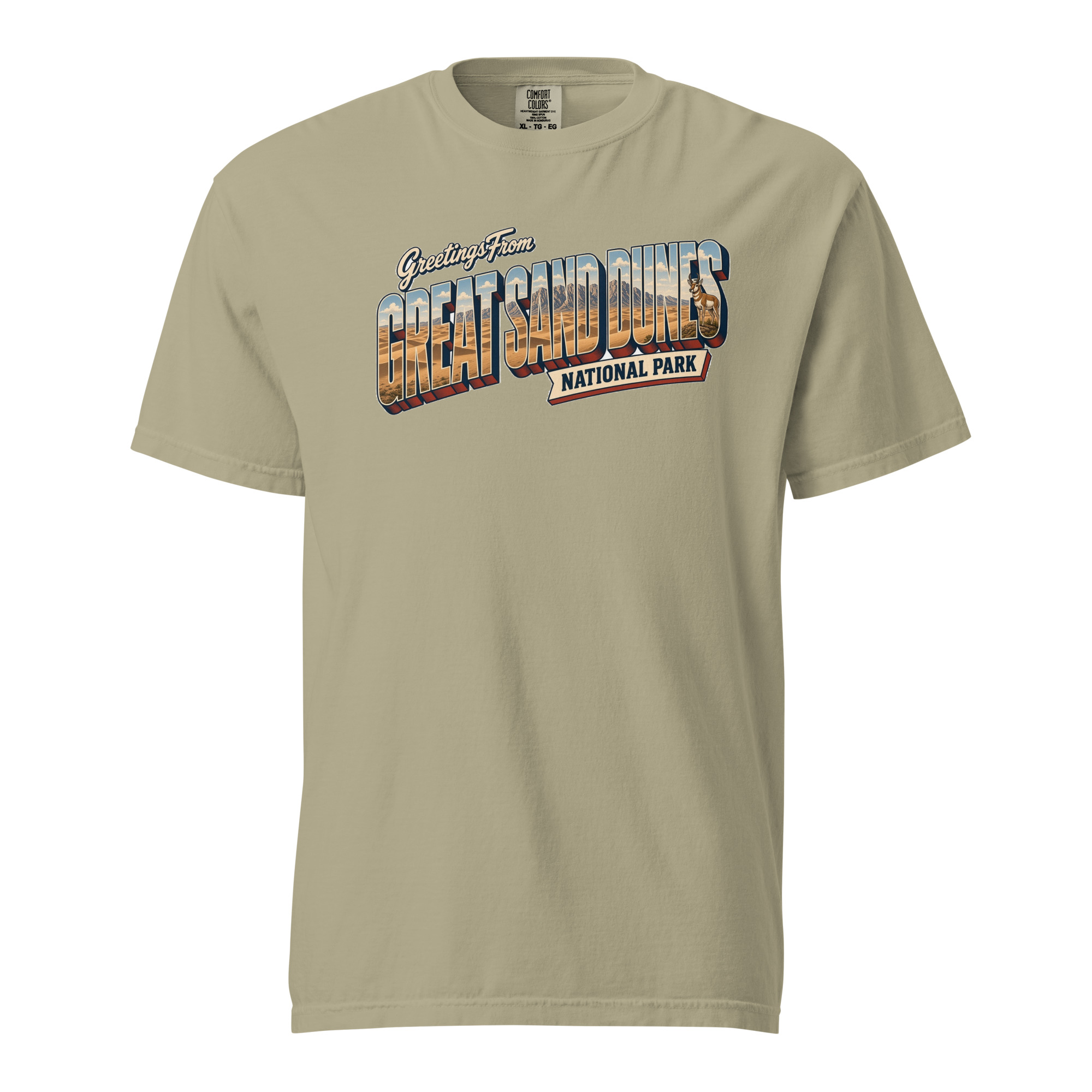 Great Sand Dunes National Park Postcard Tee - Image 8