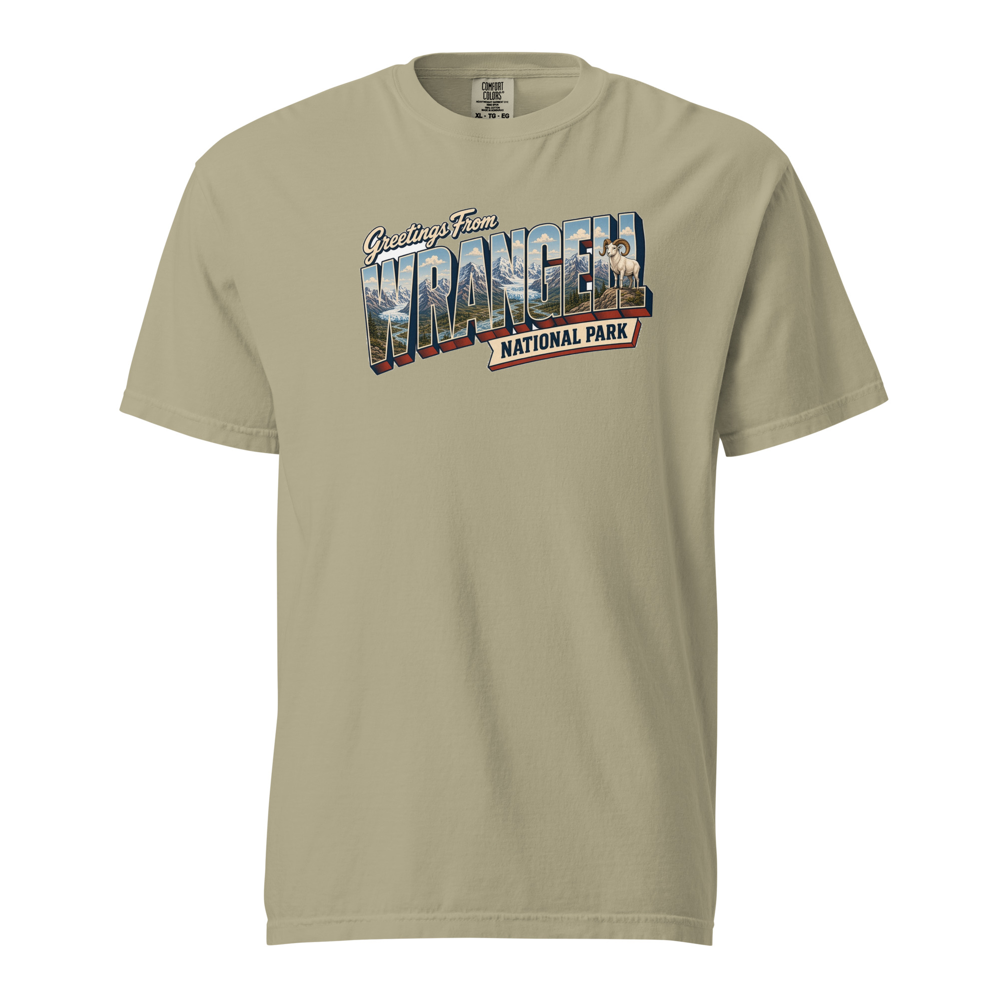 Wrangell–St. Elias National Park Postcard Tee - Image 7
