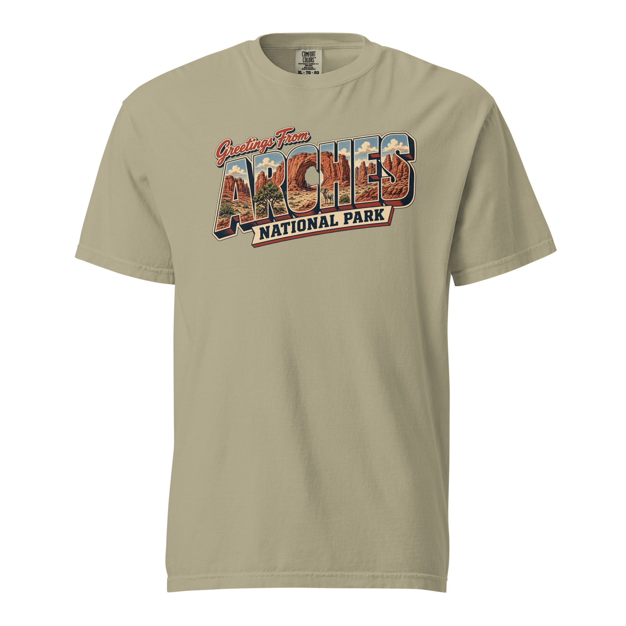 Arches National Park Postcard Tee - Image 7