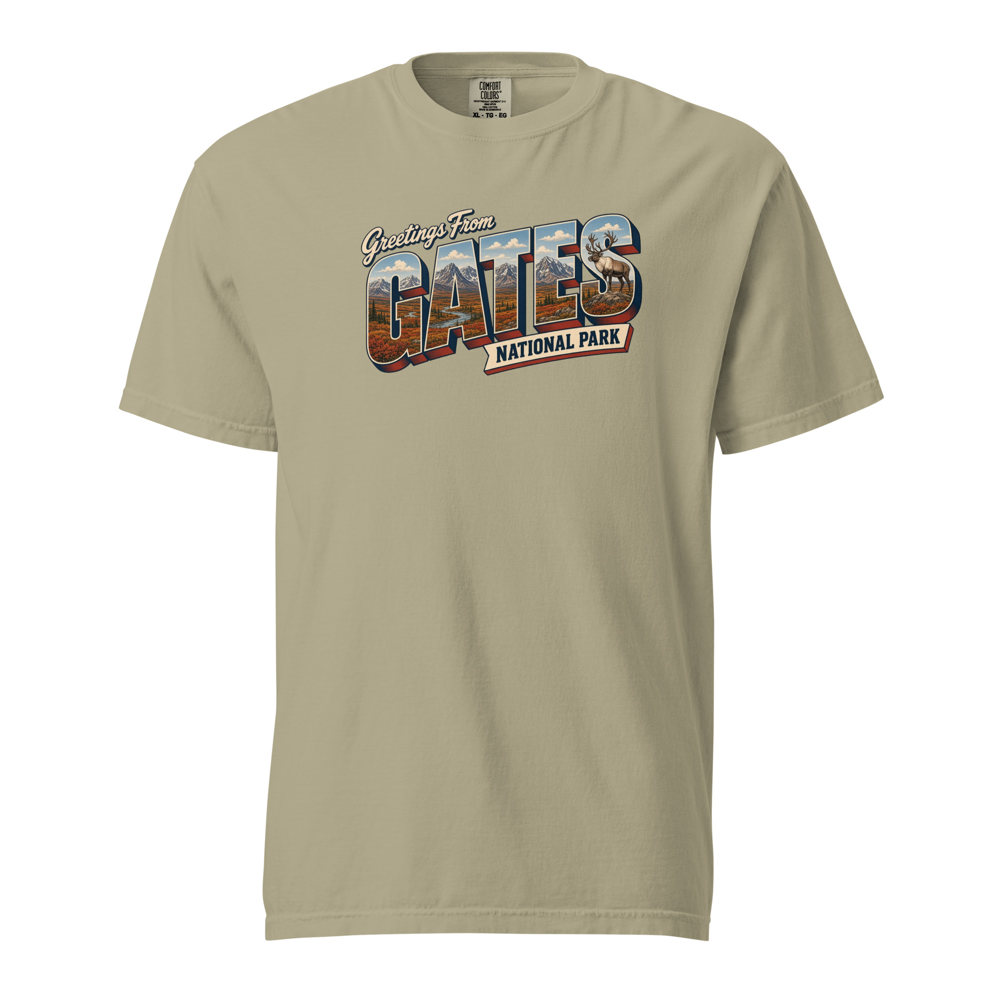 Gates of the Arctic National Park Postcard Tee