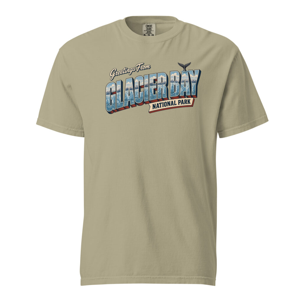 Glacier Bay National Park Postcard Tee