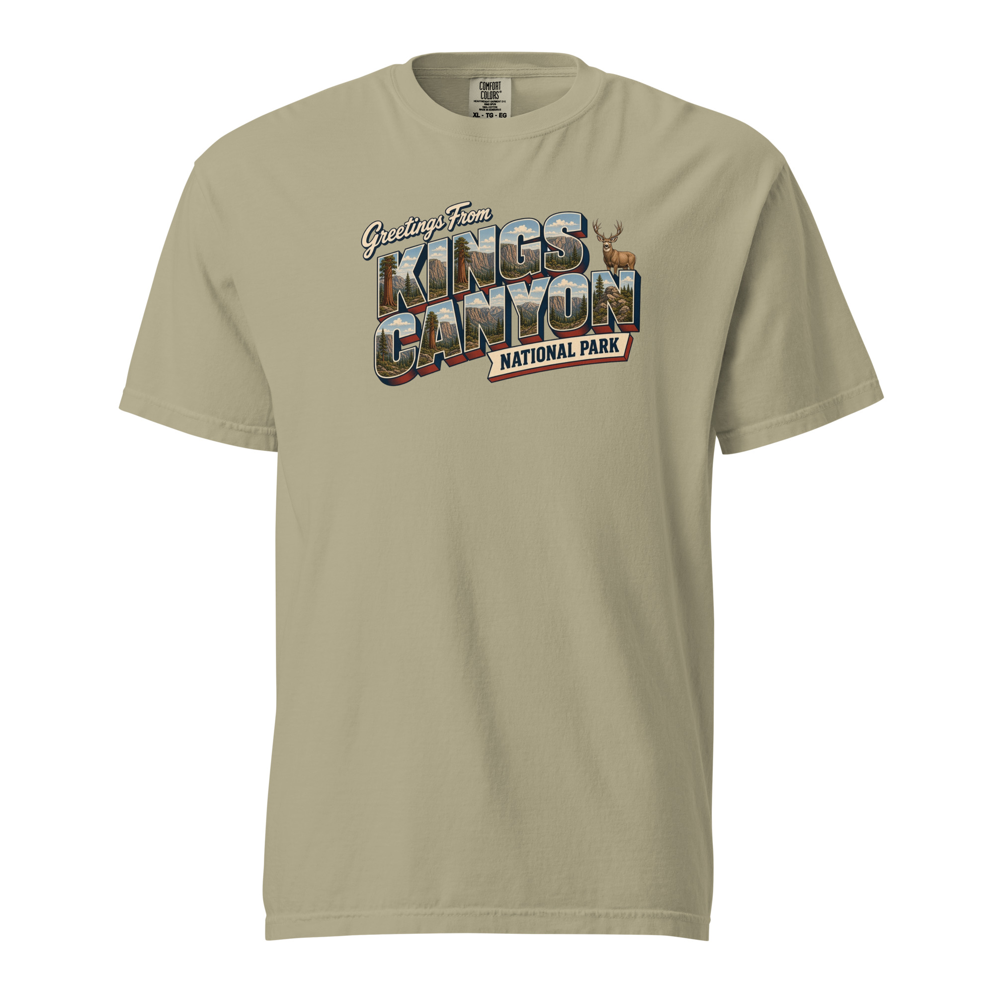 Kings Canyon National Park Postcard Tee - Image 7