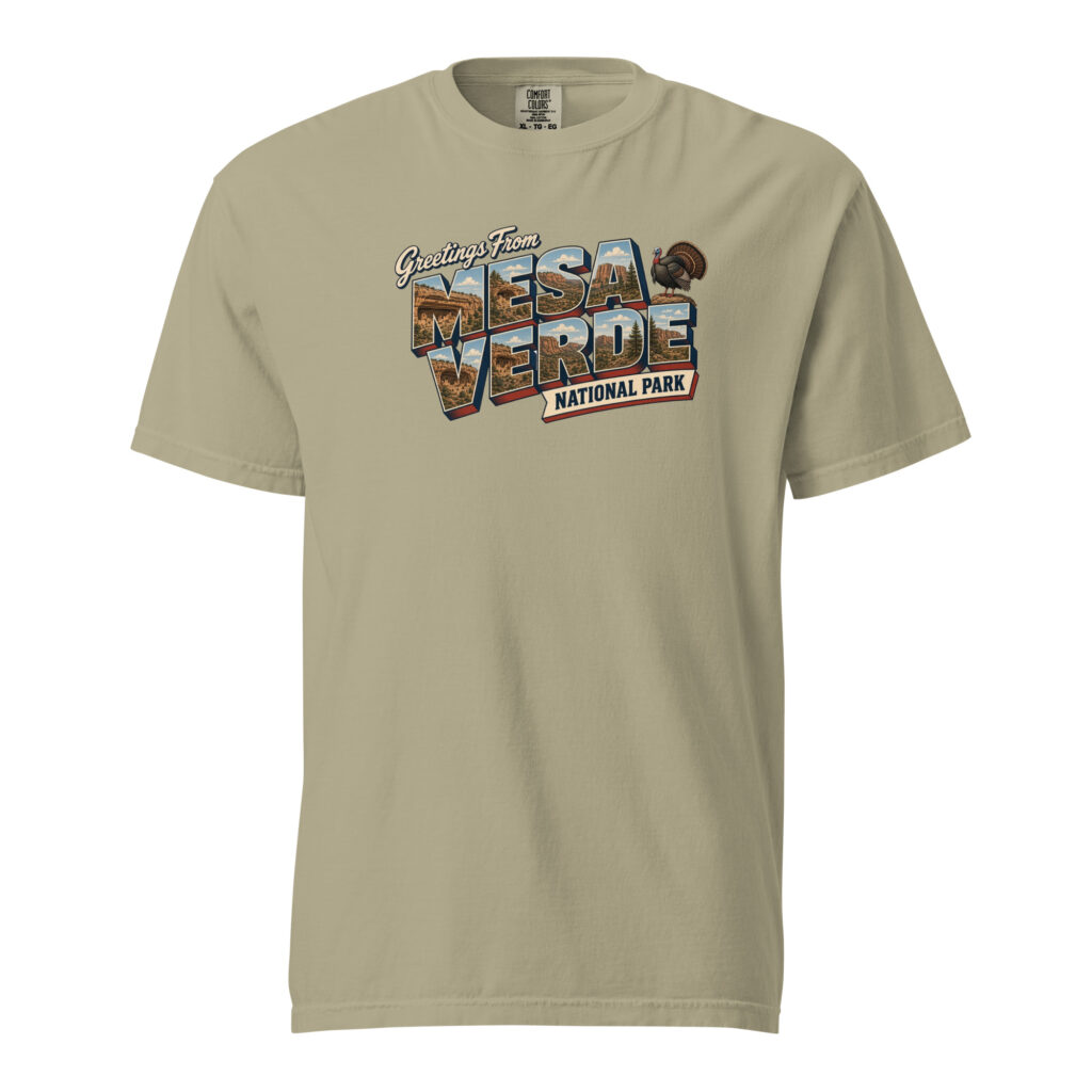 Mesa Verde National Park Postcard Tee