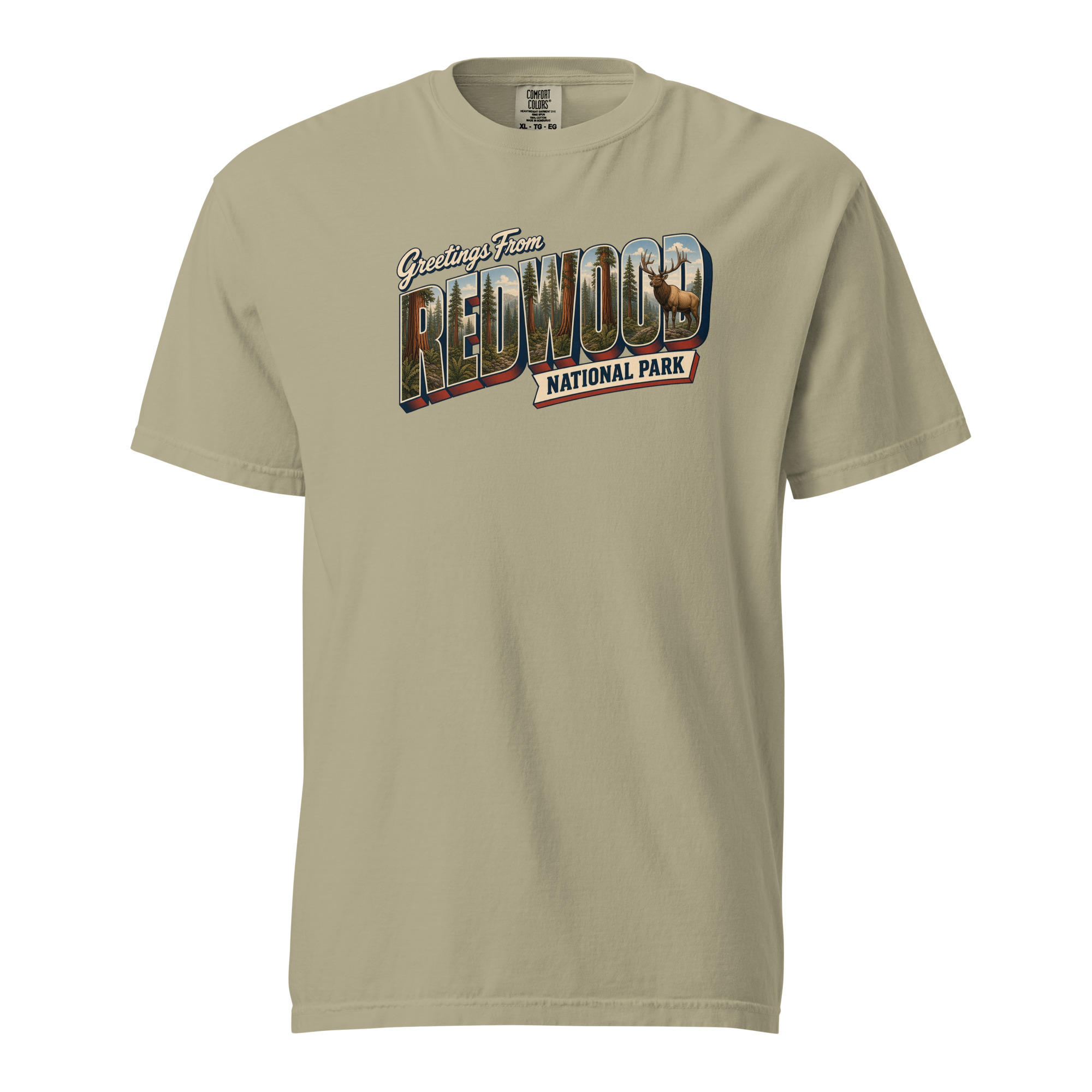 Redwood National Park Postcard Tee - Image 7