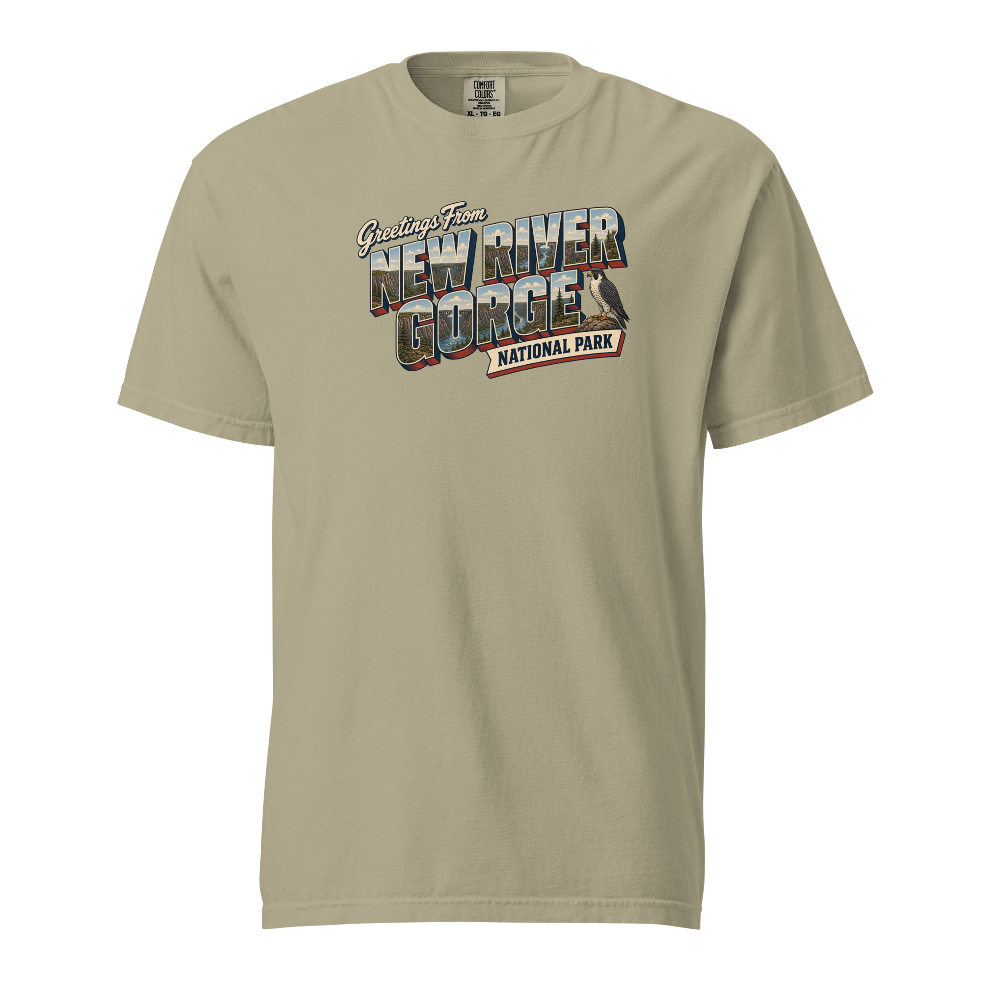New River Gorge National Park Postcard Tee - Image 7