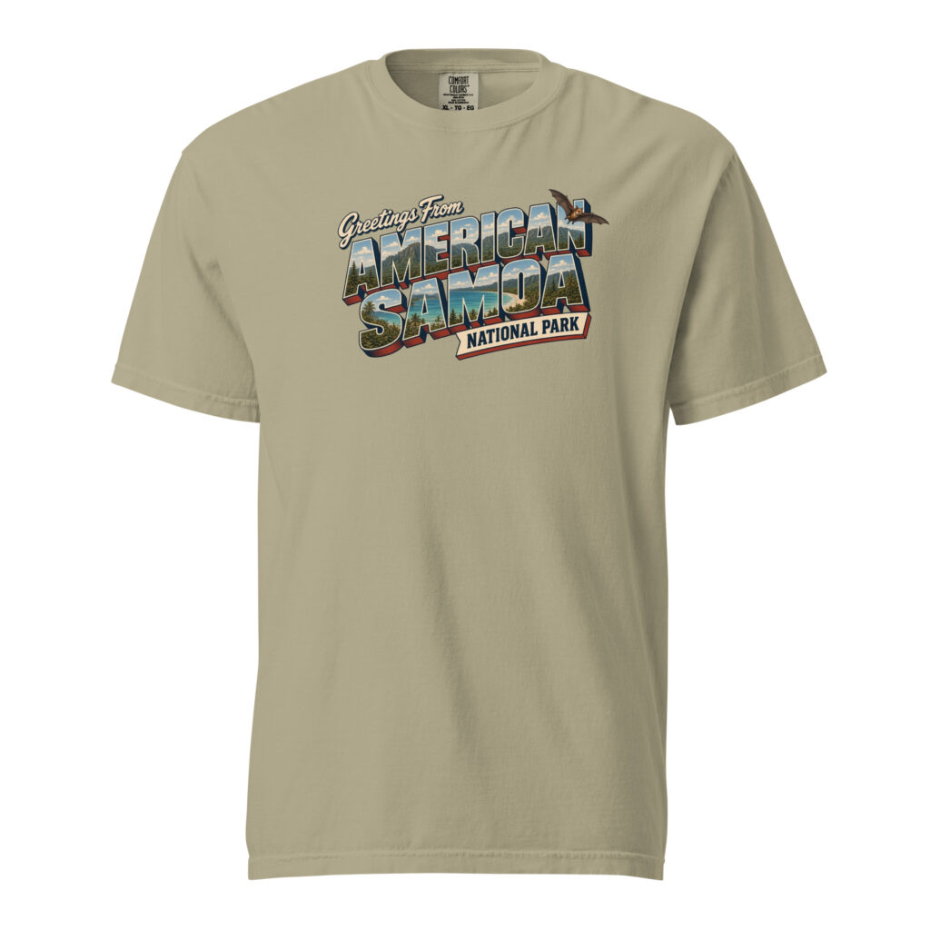 American Samoa National Park Postcard Tee