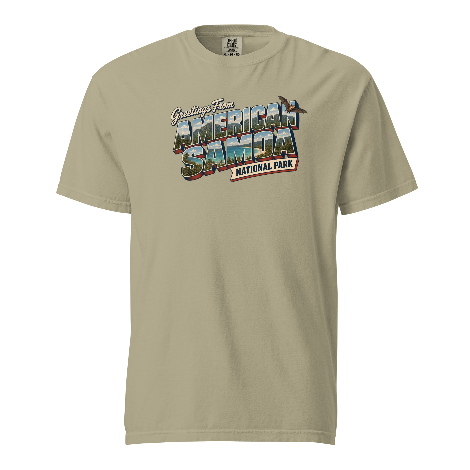 American Samoa National Park Postcard Tee