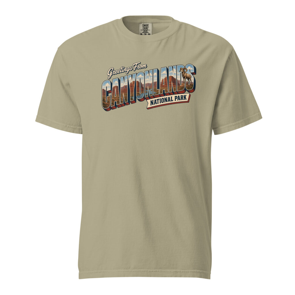 Canyonlands National Park Postcard Tee