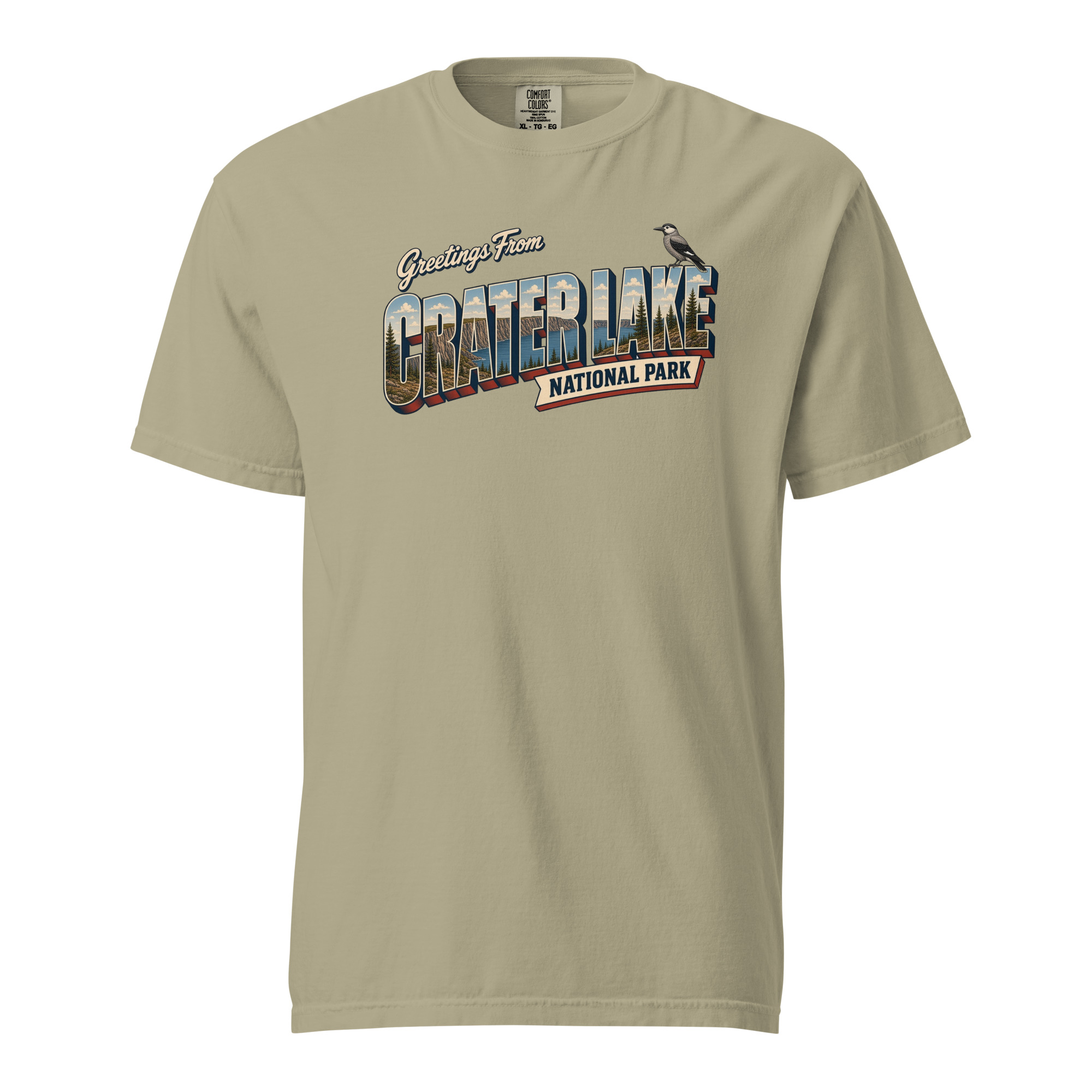Crater Lake National Park Postcard Tee - Image 7