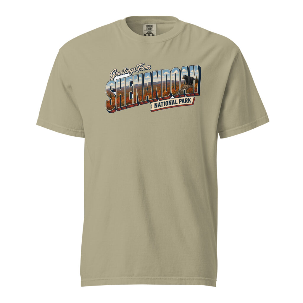 Shenandoah National Park Postcard Tee