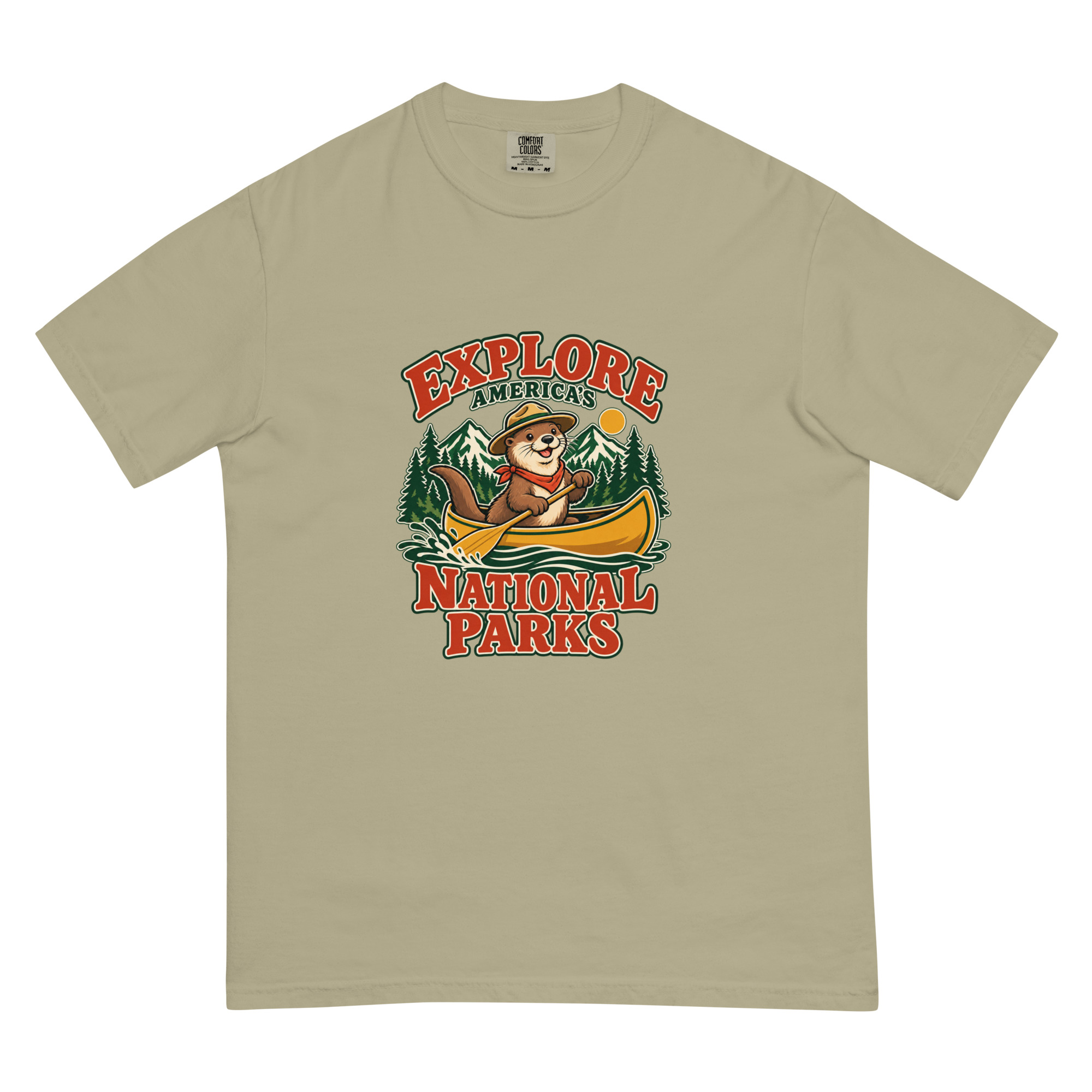 Explore America's National Parks Otter Tee - Image 7
