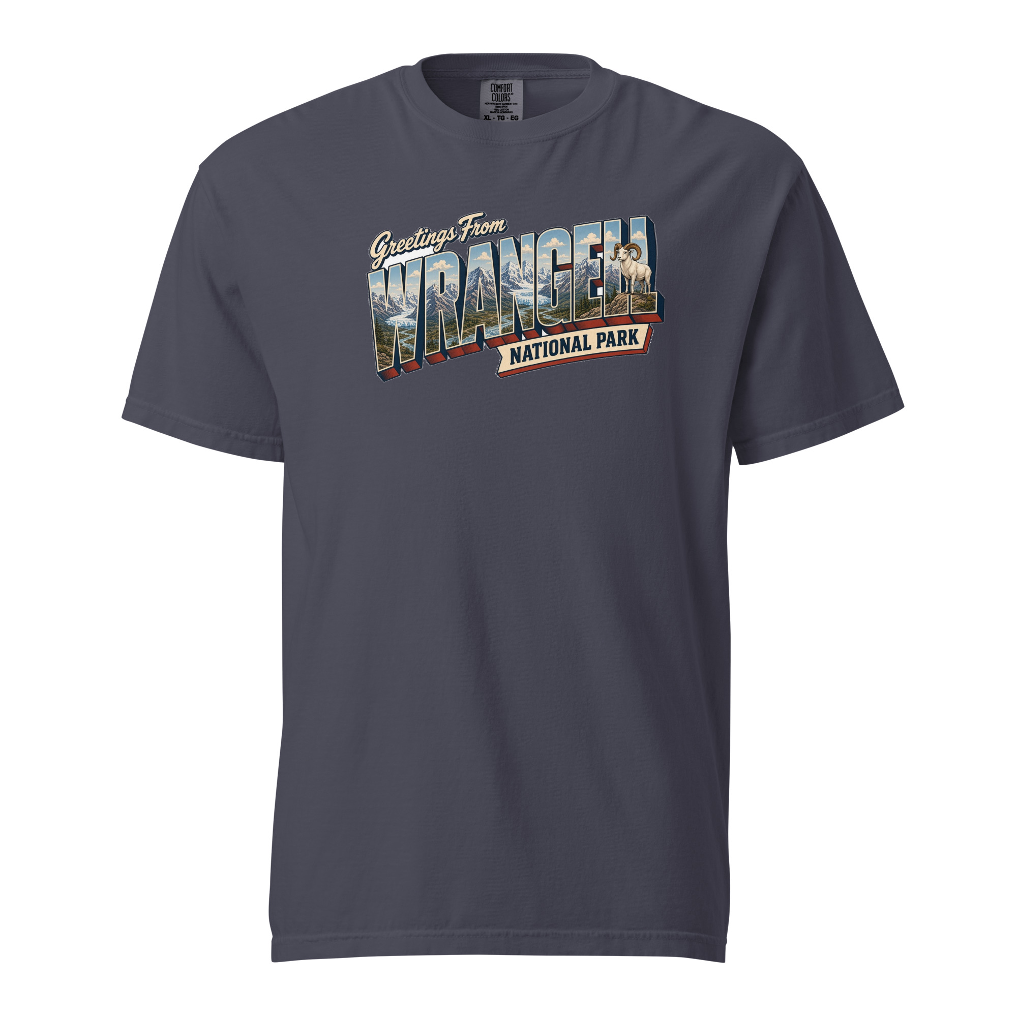 Wrangell–St. Elias National Park Postcard Tee - Image 3
