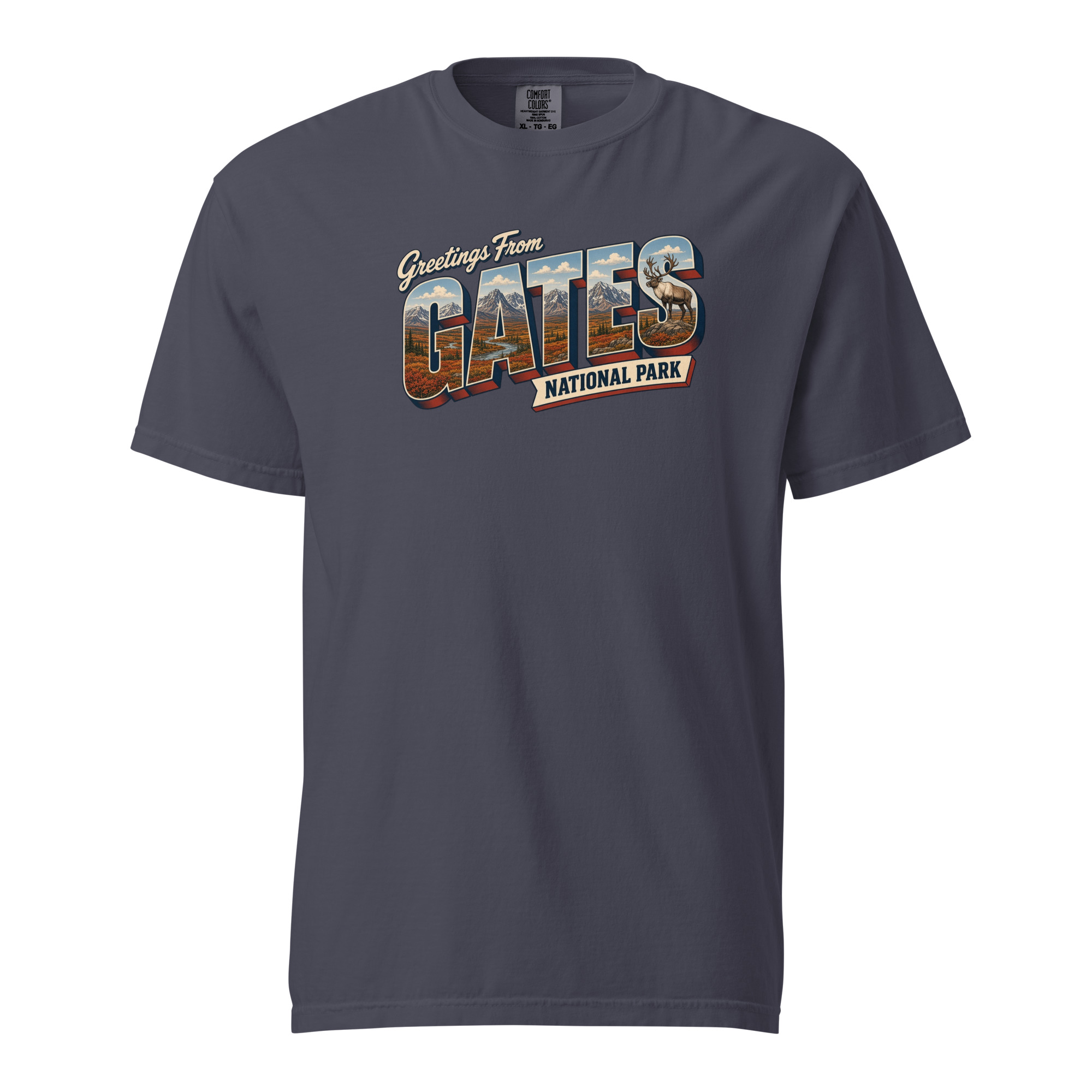 Gates of the Arctic National Park Postcard Tee - Image 3