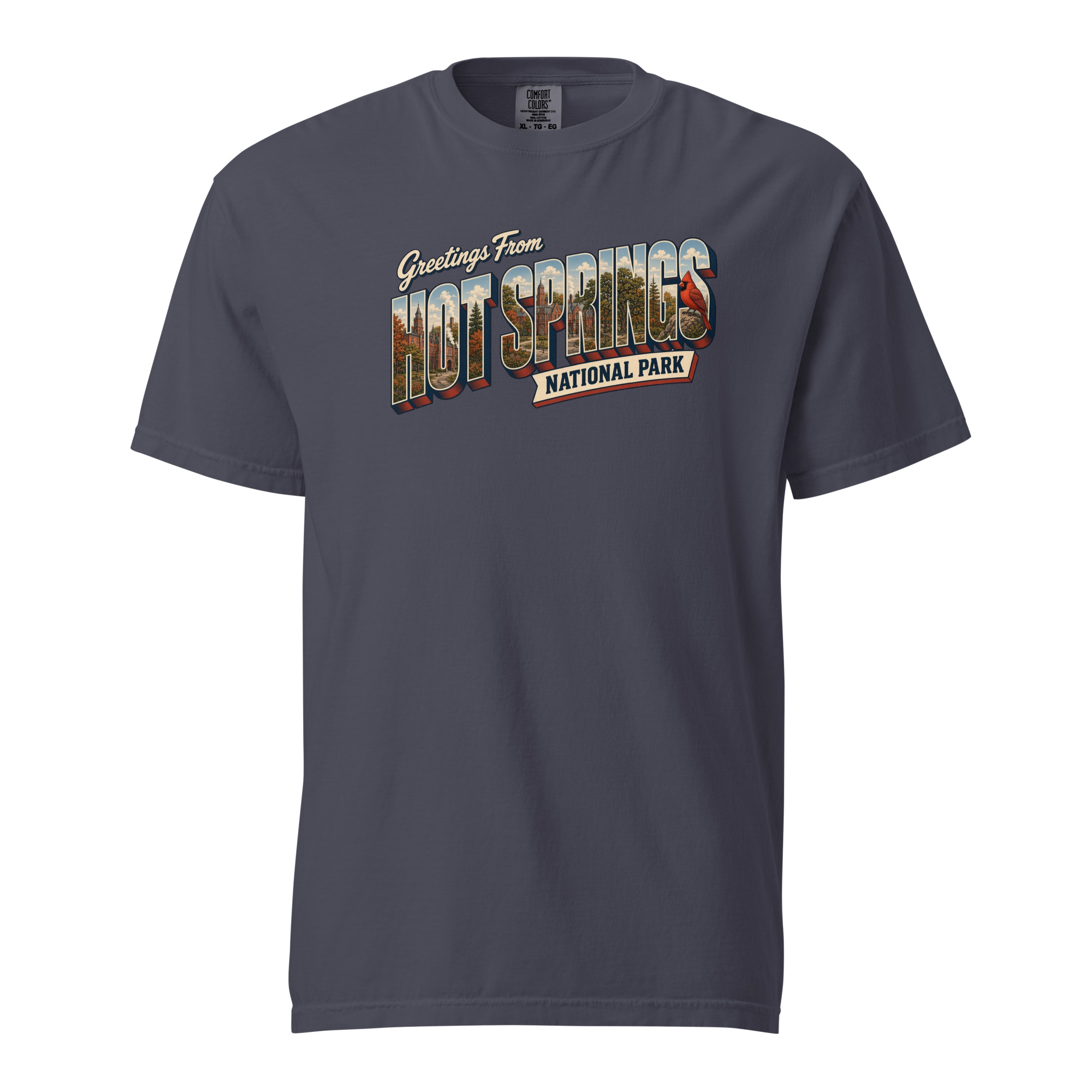 Hot Springs National Park Postcard Tee - Image 3