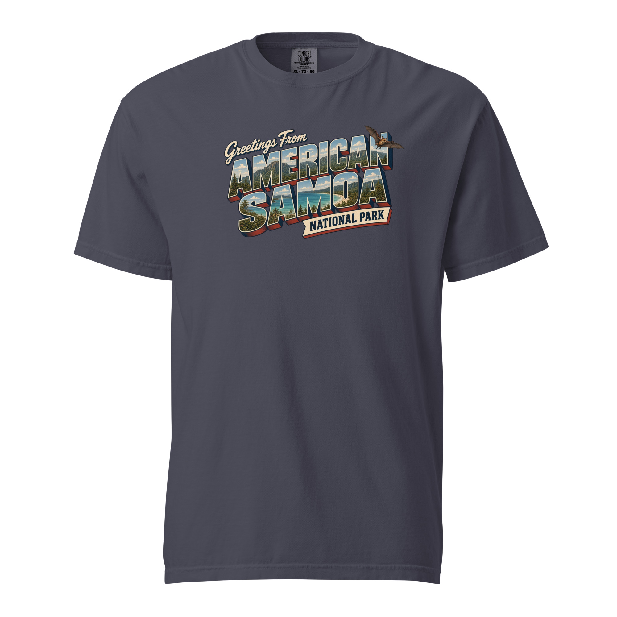 American Samoa National Park Postcard Tee - Image 3