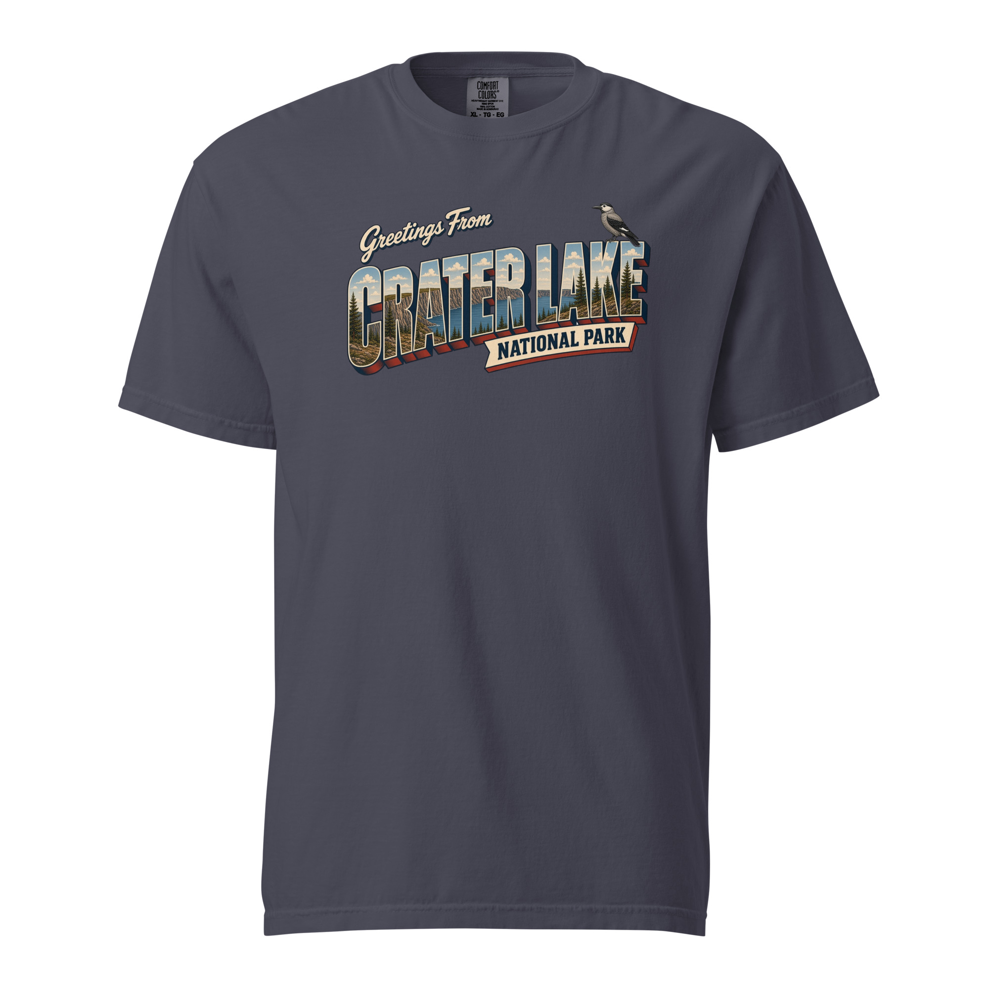 Crater Lake National Park Postcard Tee - Image 3