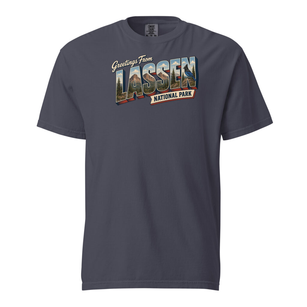 Lassen Volcanic National Park Postcard Tee